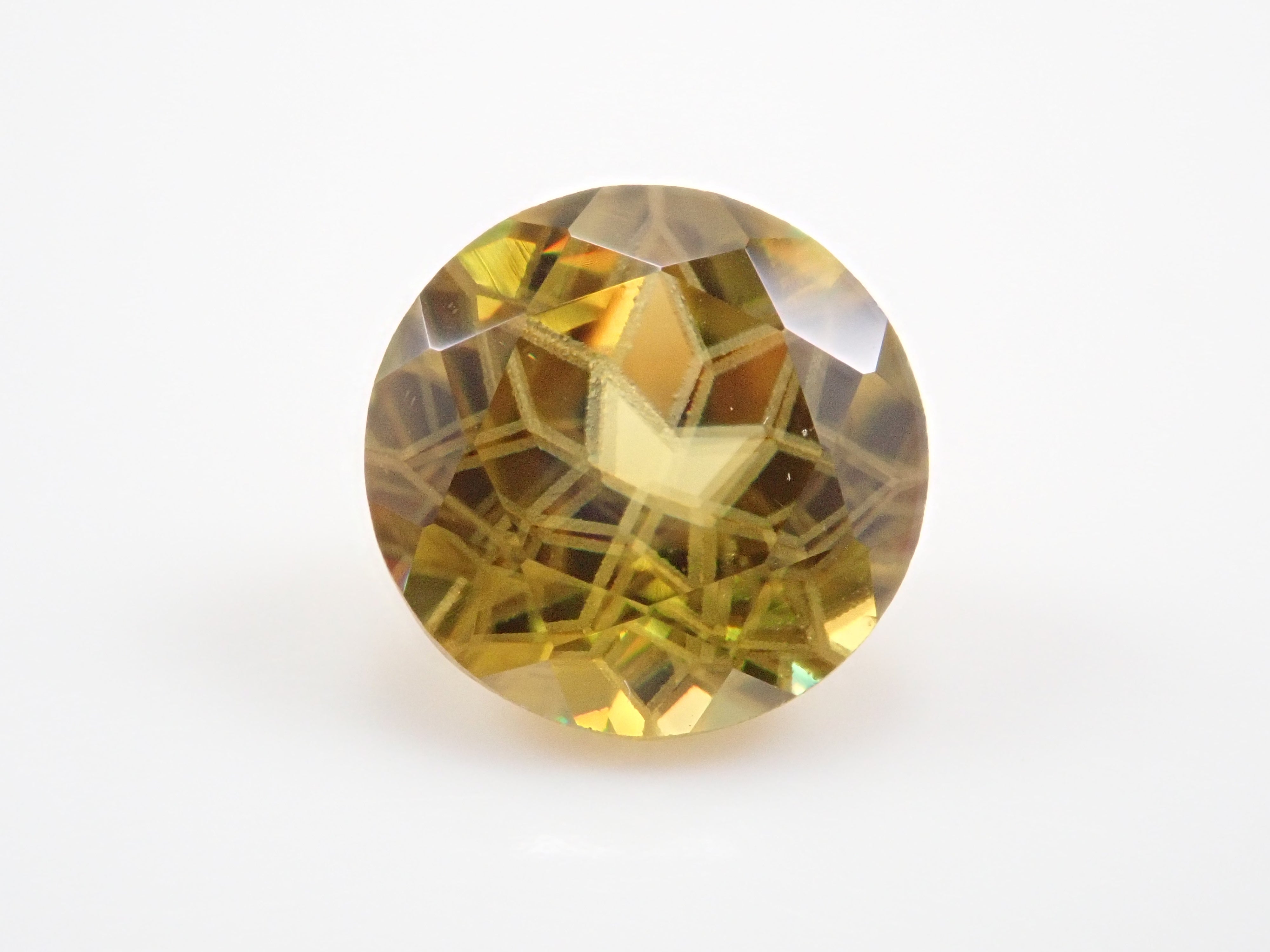【ダンデライオンカット】スフェーン 7.0mm/1.412ct《コラボ》ルース