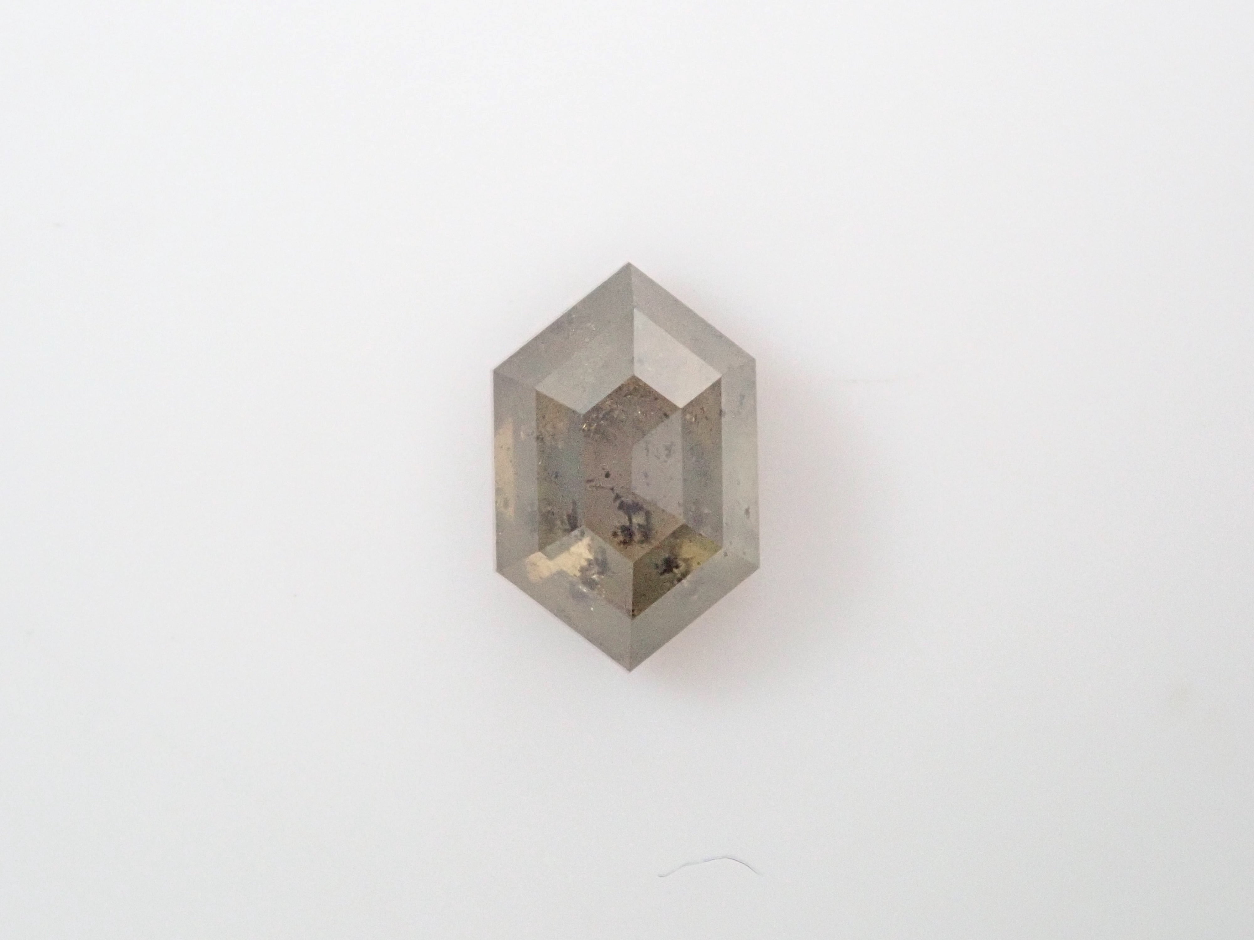 Salt and pepper diamond 0.446ct loose