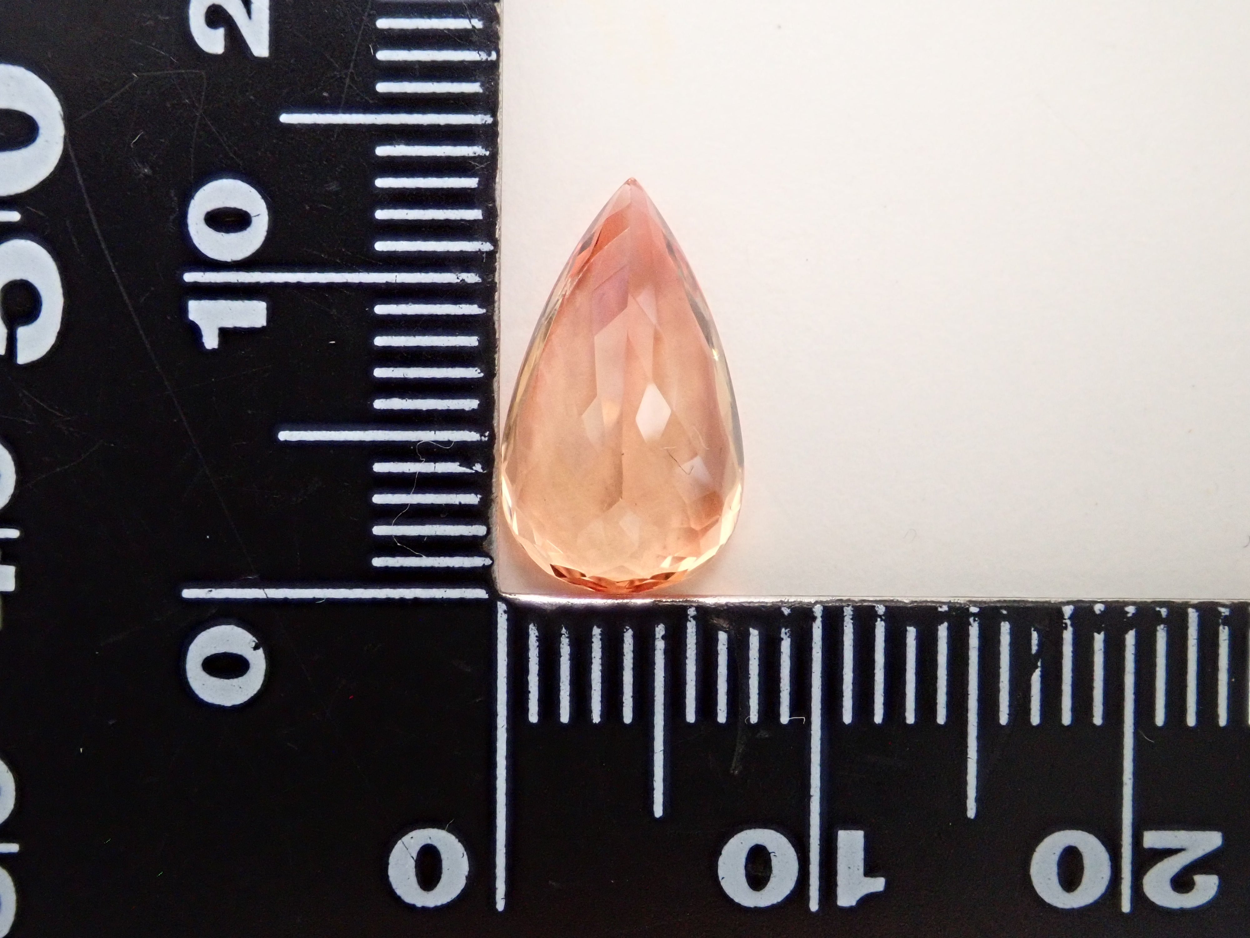 【12562595掲載】ブラジル産インペリアルトパーズ 3.999ctルース