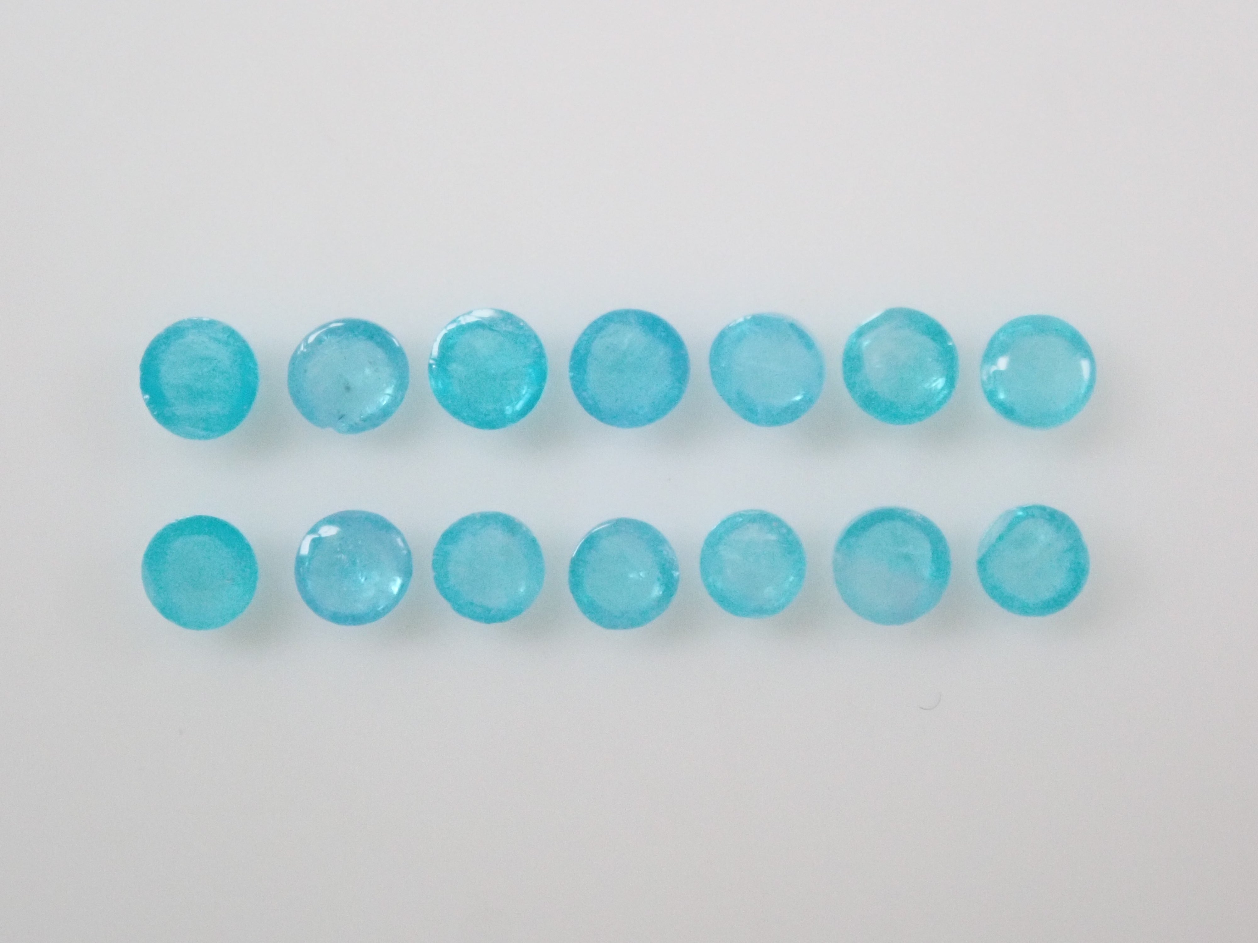 巴西帕拉伊巴碧璽(凸面切割,約2.2毫米)1顆裸石(多件購買可享折扣)