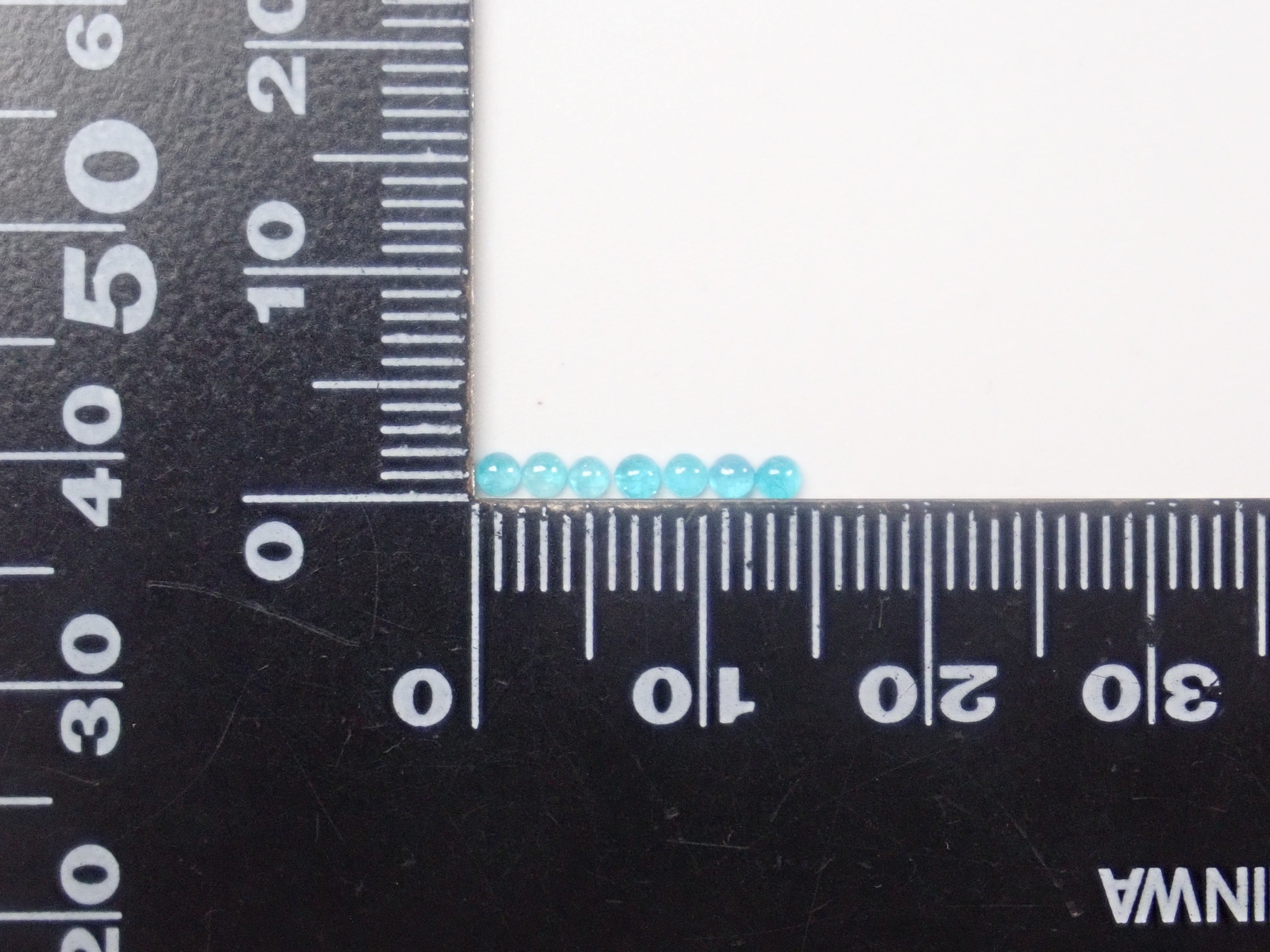 巴西帕拉伊巴碧璽(凸面切割,約2.2毫米)1顆裸石(多件購買可享折扣)