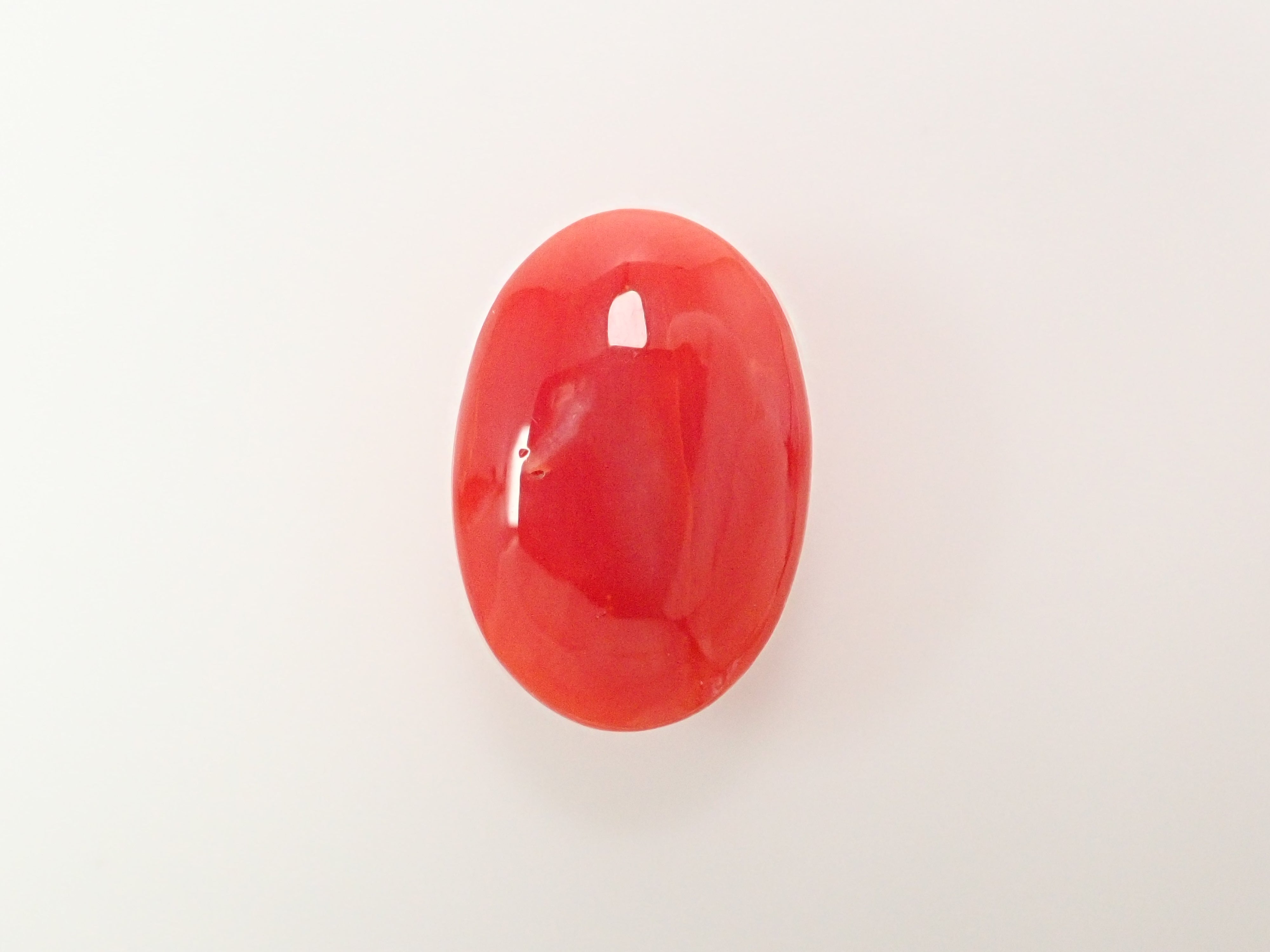 【12562570掲載】高知県産血赤珊瑚 6.351ctルース