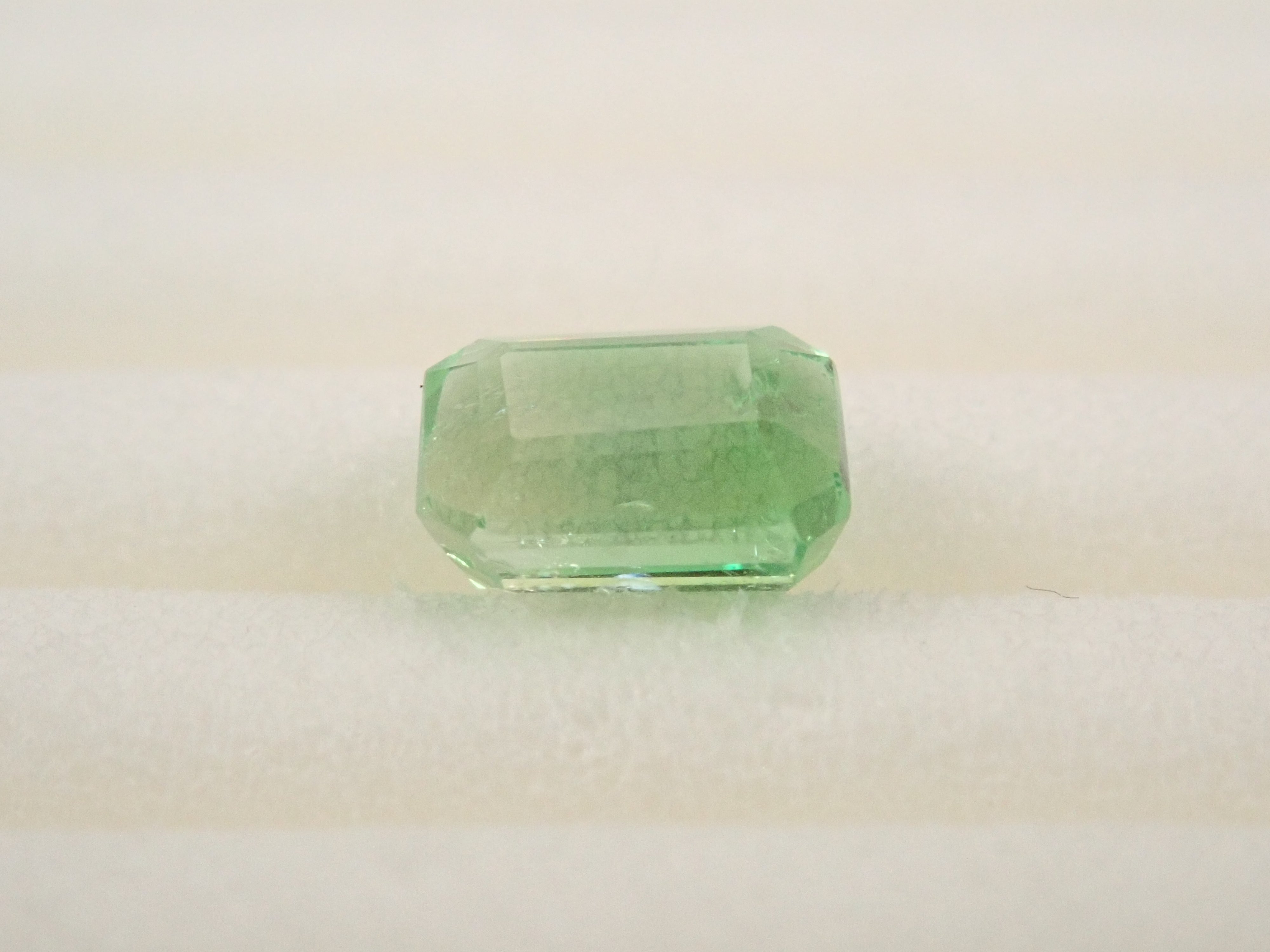 ケニア産バイカラーグロッシュラーガーネット 0.496ctルース