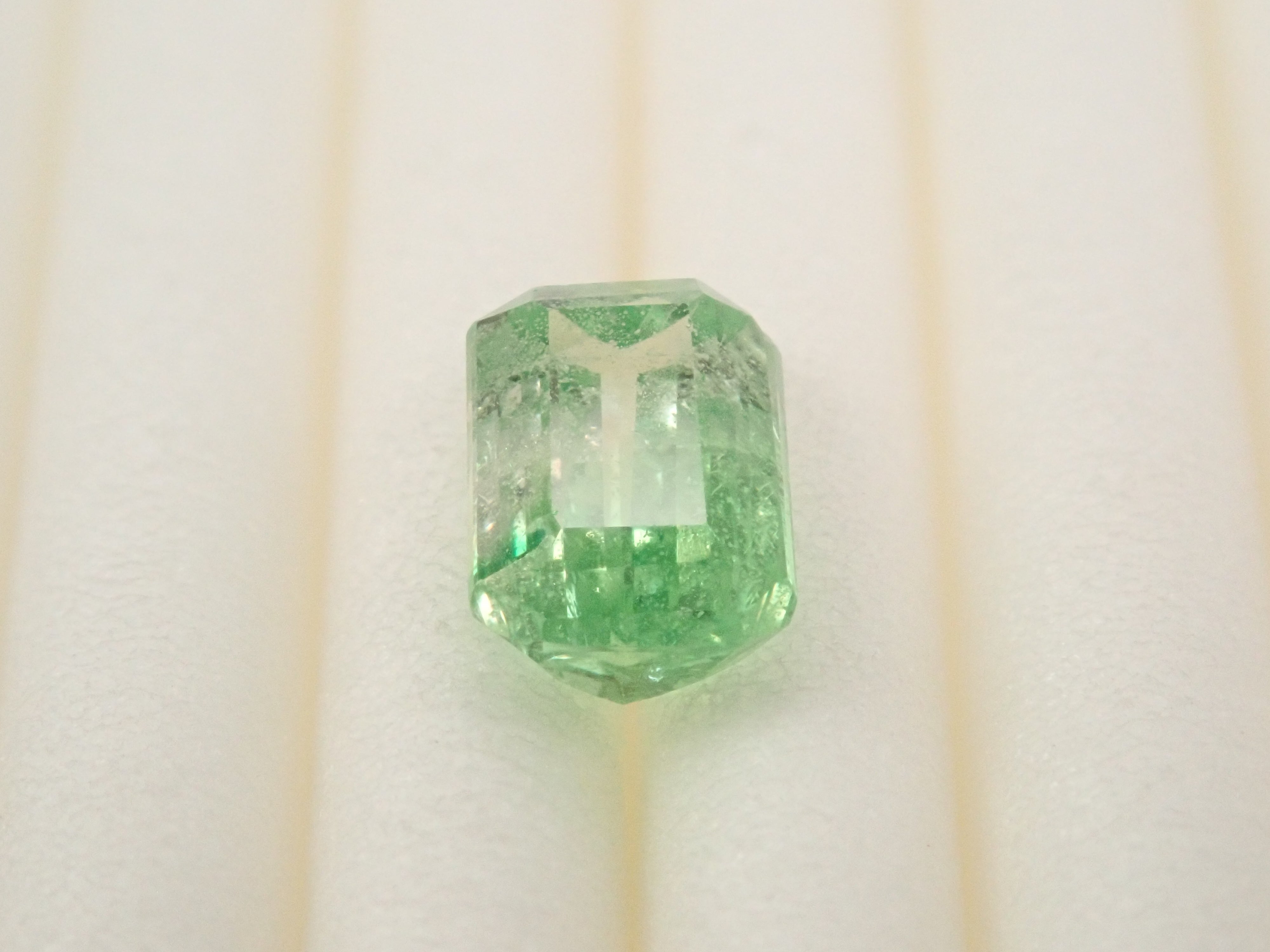 【12562577掲載】ケニア産バイカラーグロッシュラーガーネット 0.790ctルース