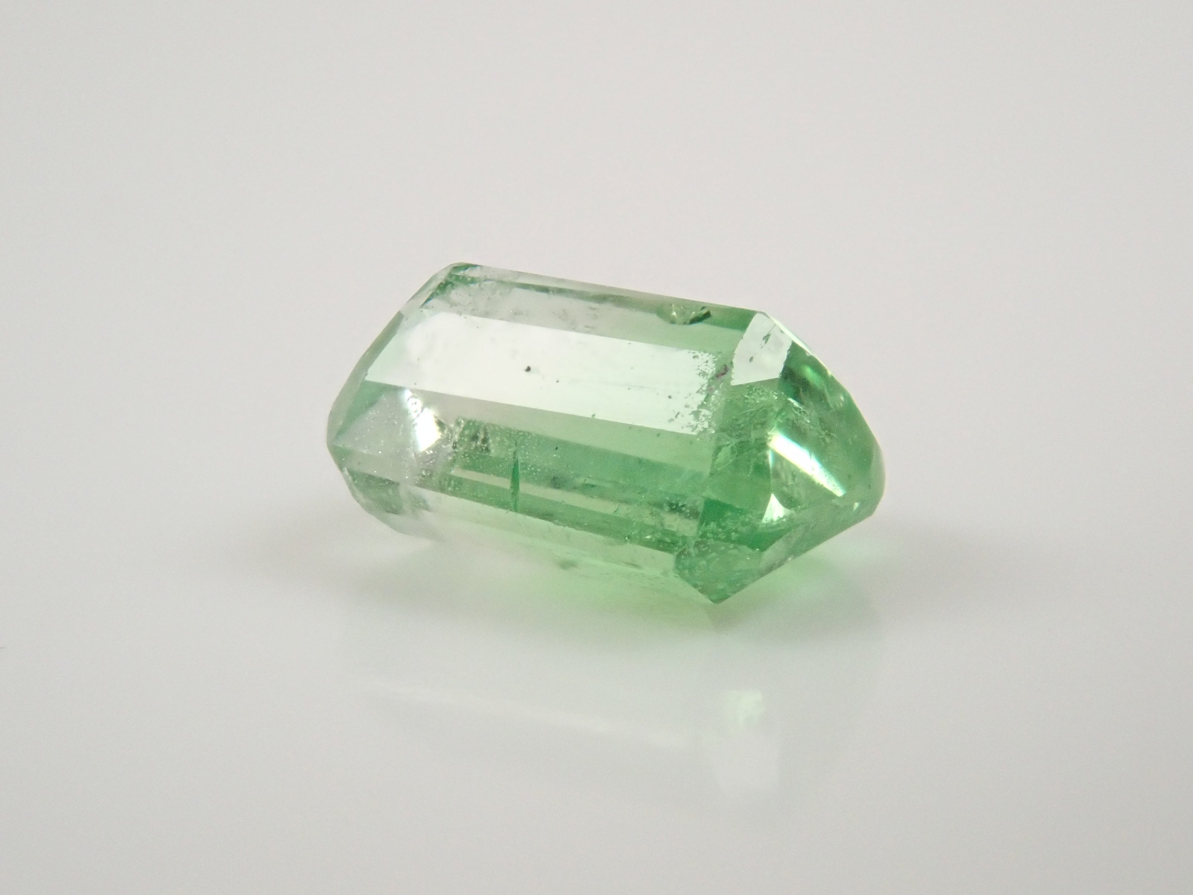 【12562577掲載】ケニア産バイカラーグロッシュラーガーネット 0.790ctルース