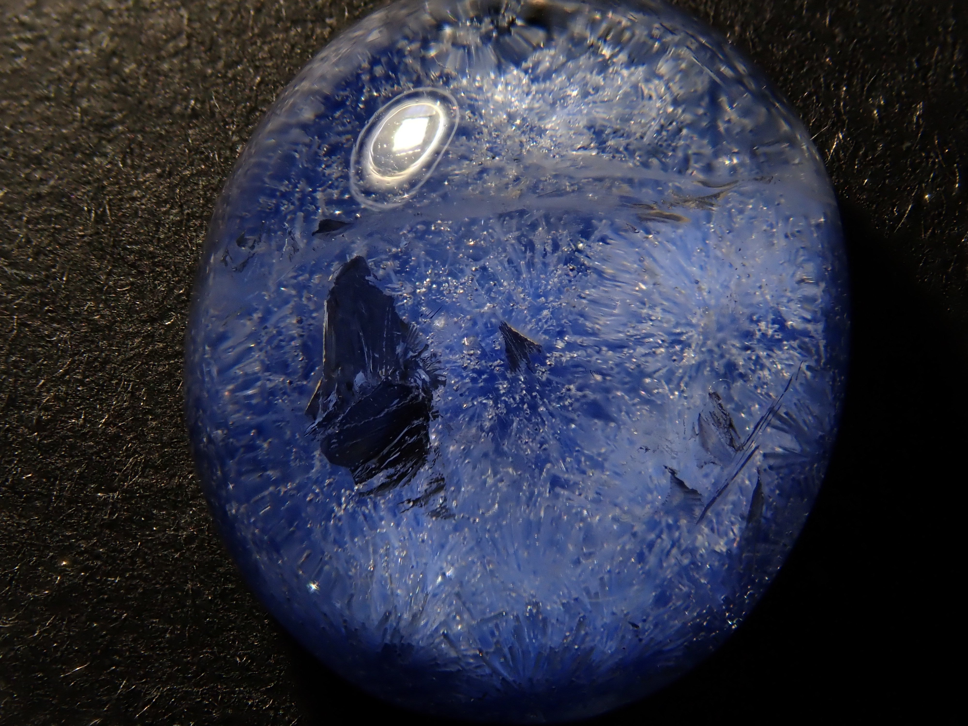 デュモルチェライトインクォーツ 5.830ctルース