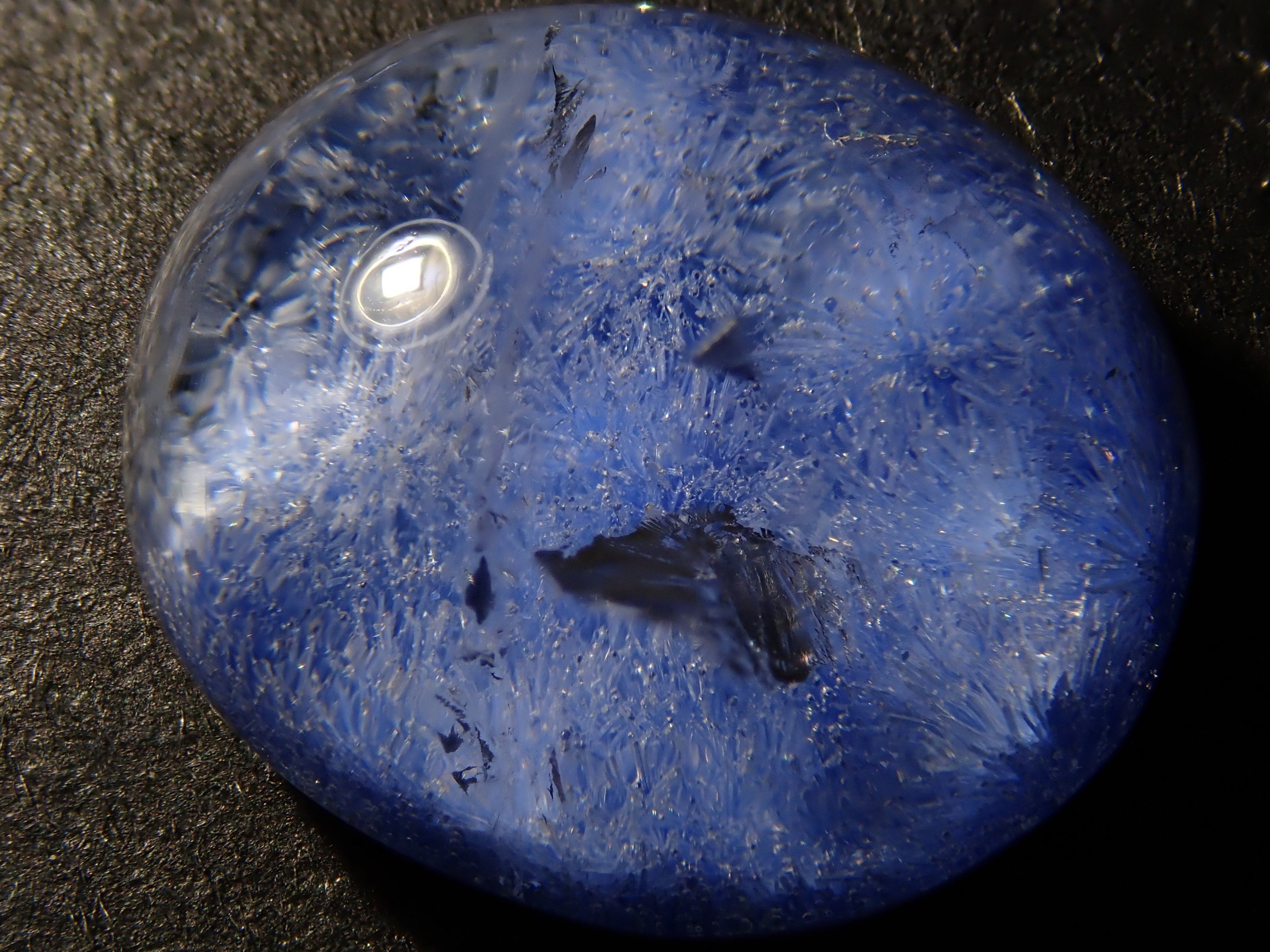 デュモルチェライトインクォーツ 5.830ctルース