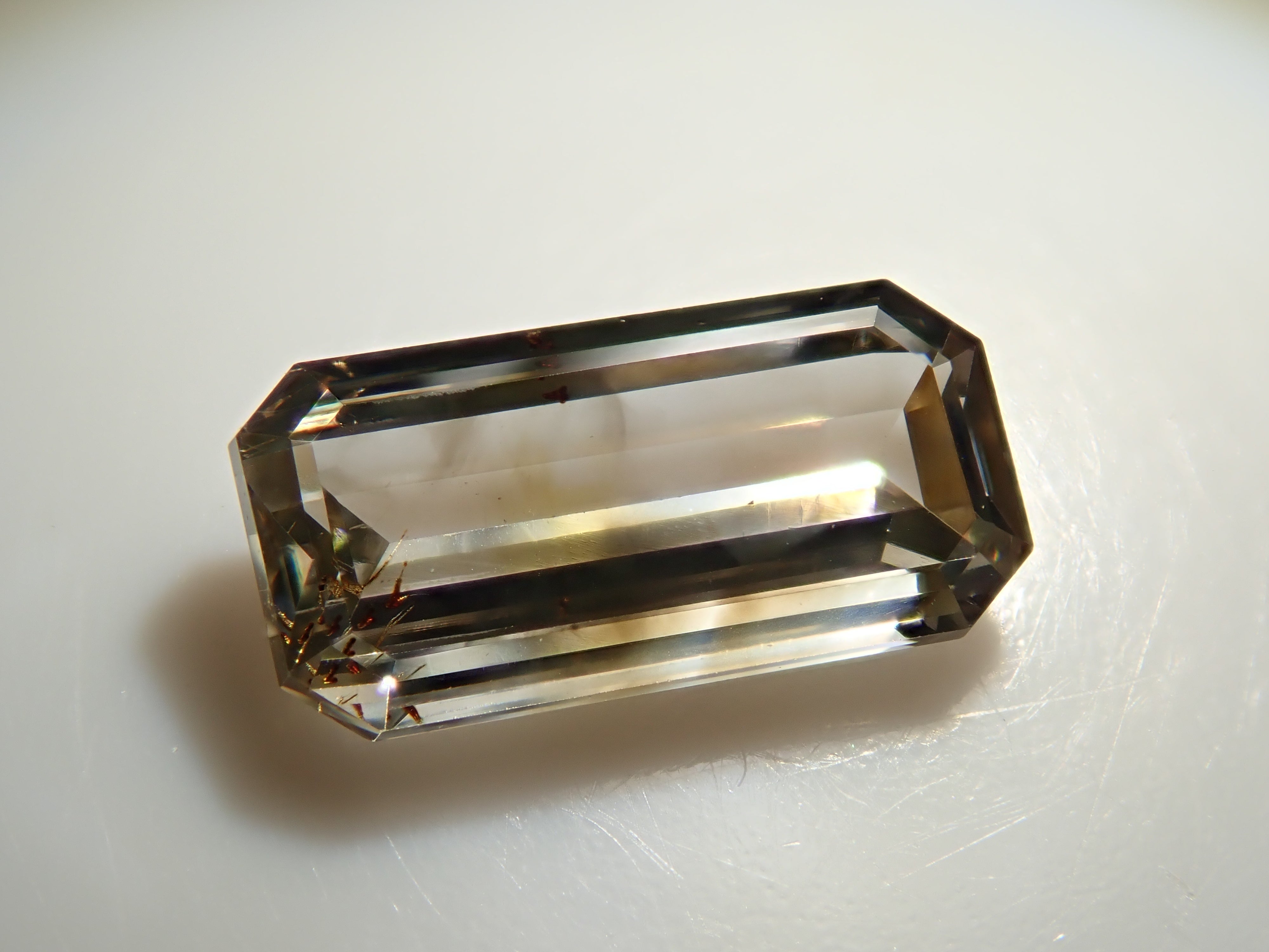 【32501863掲載】ブラウンダイヤモンド 0.554ctルース(UNDER S(LIGHT YELLOWISH BROWN), SI-2)