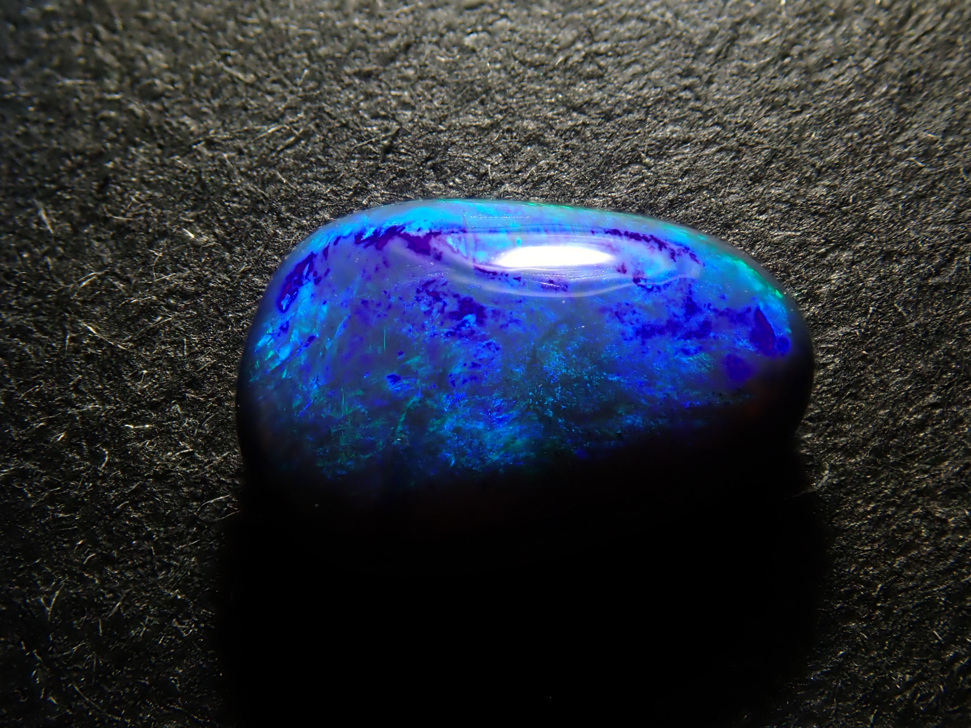 【12562552掲載】オーストラリア産ブラックオパール 0.448ctルース