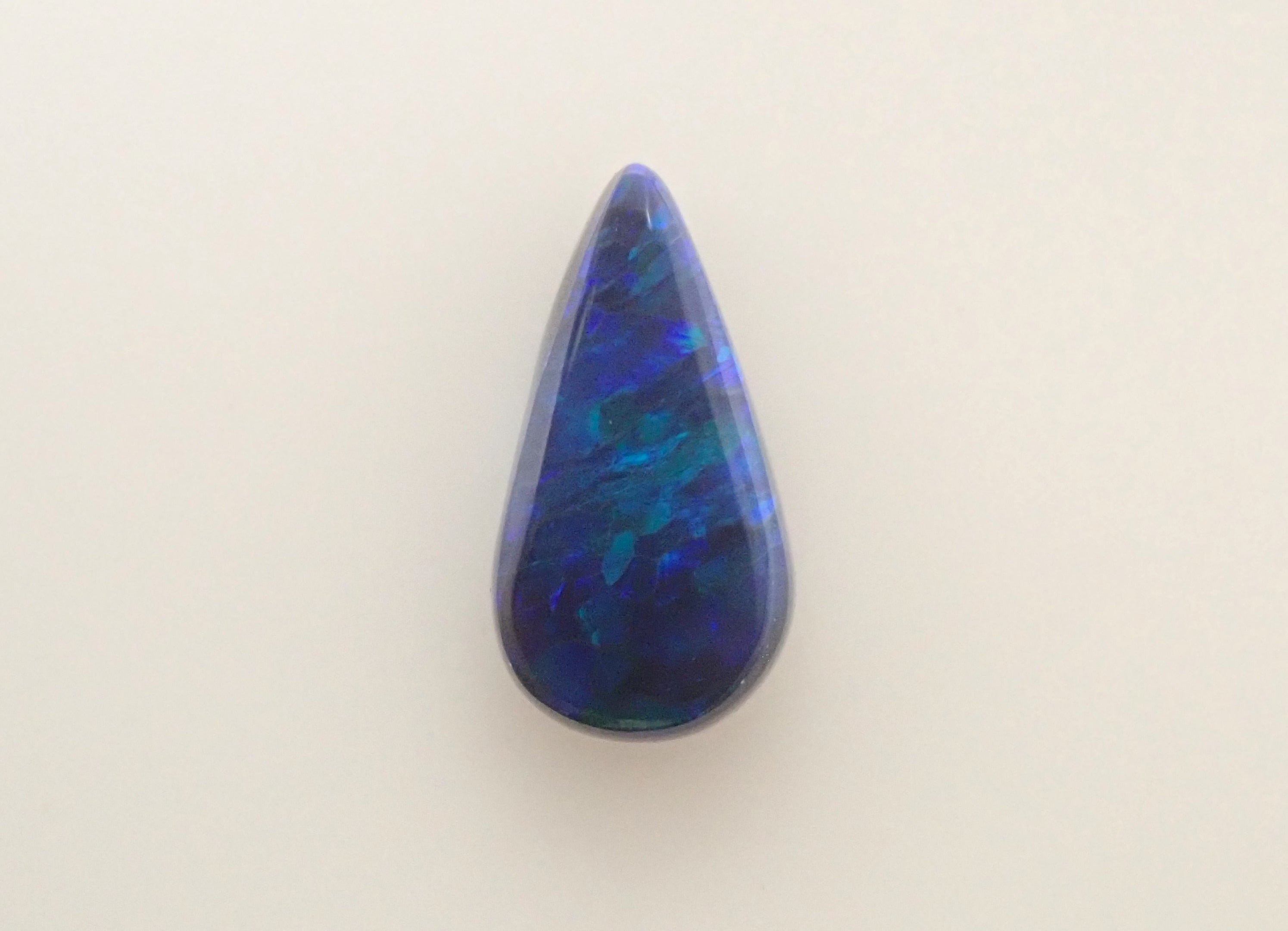Australian black opal 0.251ct loose stone