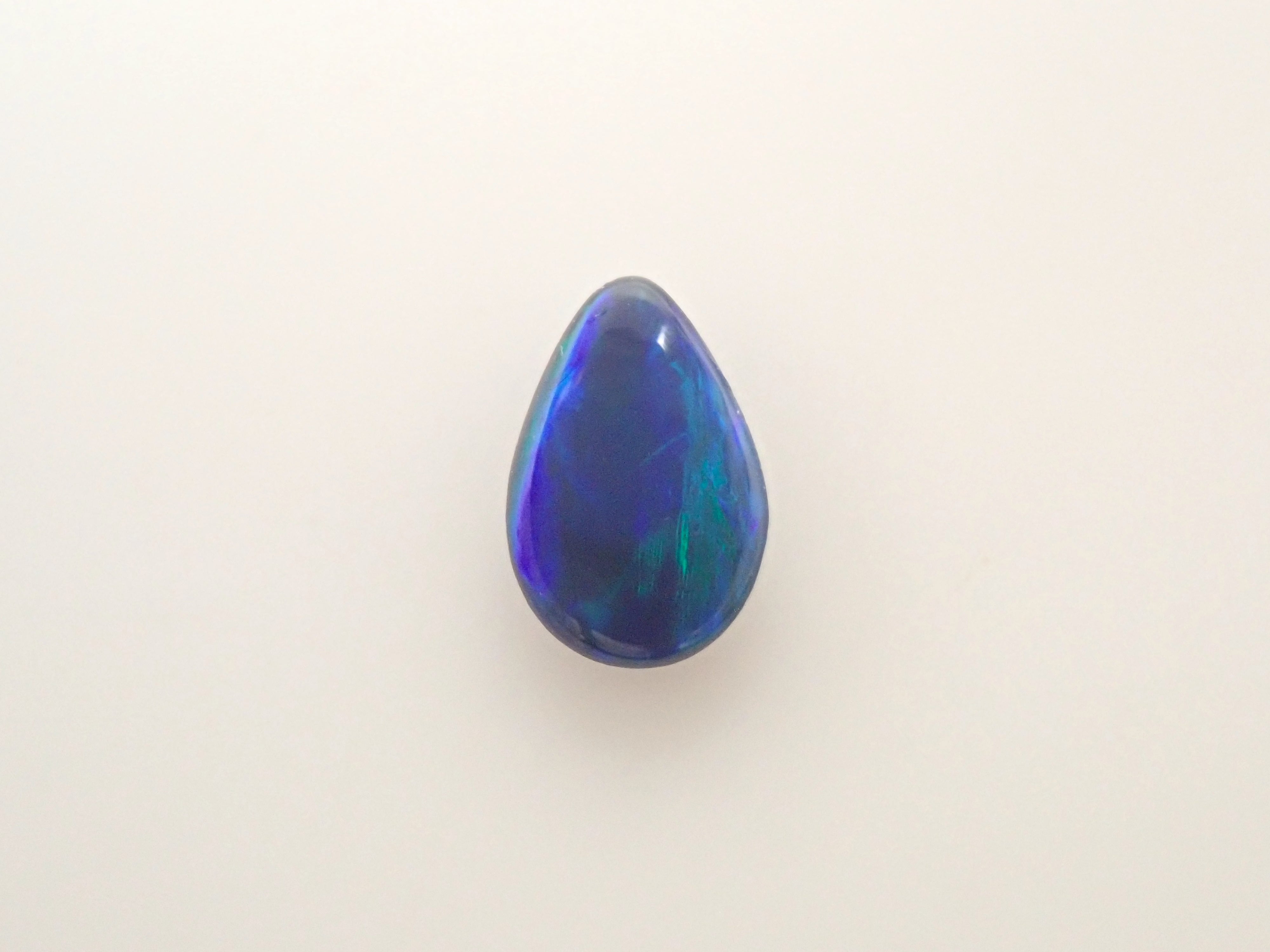 Australian black opal 0.232ct loose stone