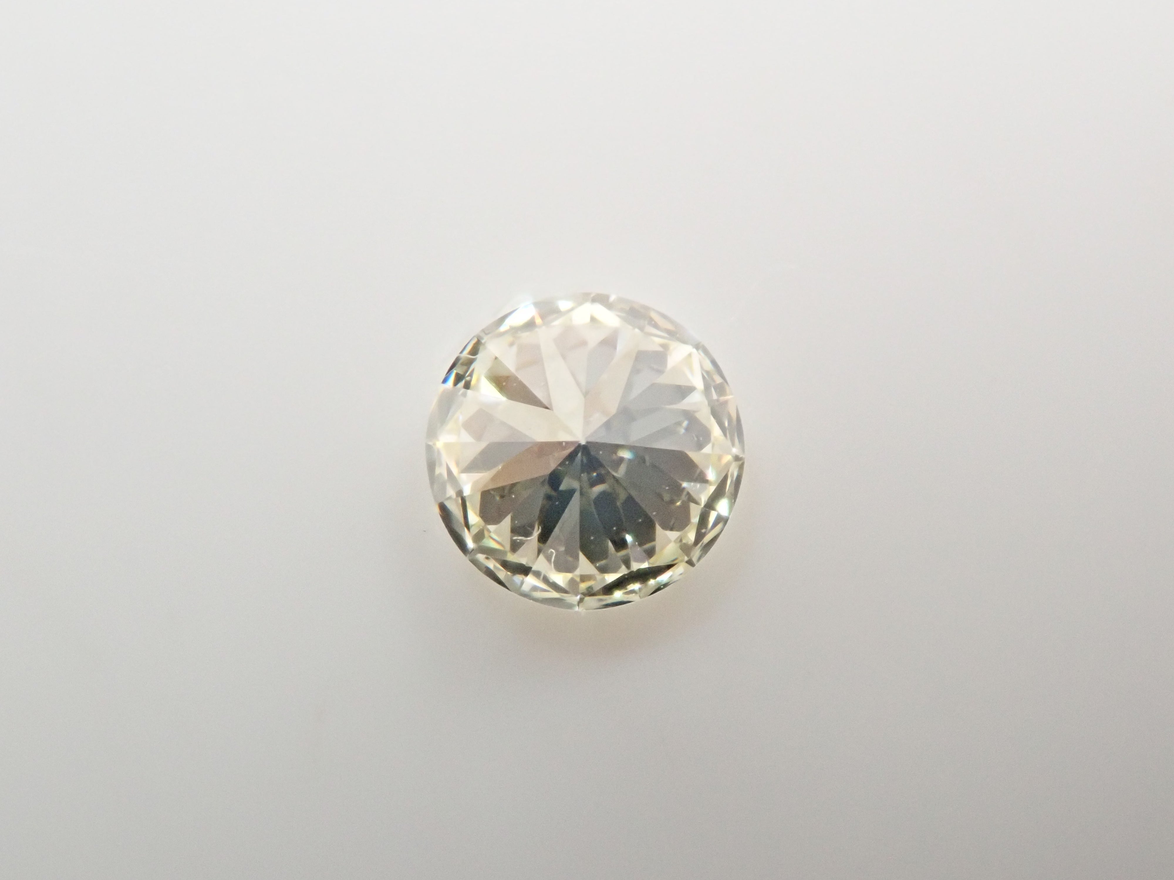 イエローダイヤモンド(H&C) 0.313ctルース(UNDER N(VERY LIGHT YELLOW), VVS-2, Excellent H&C)