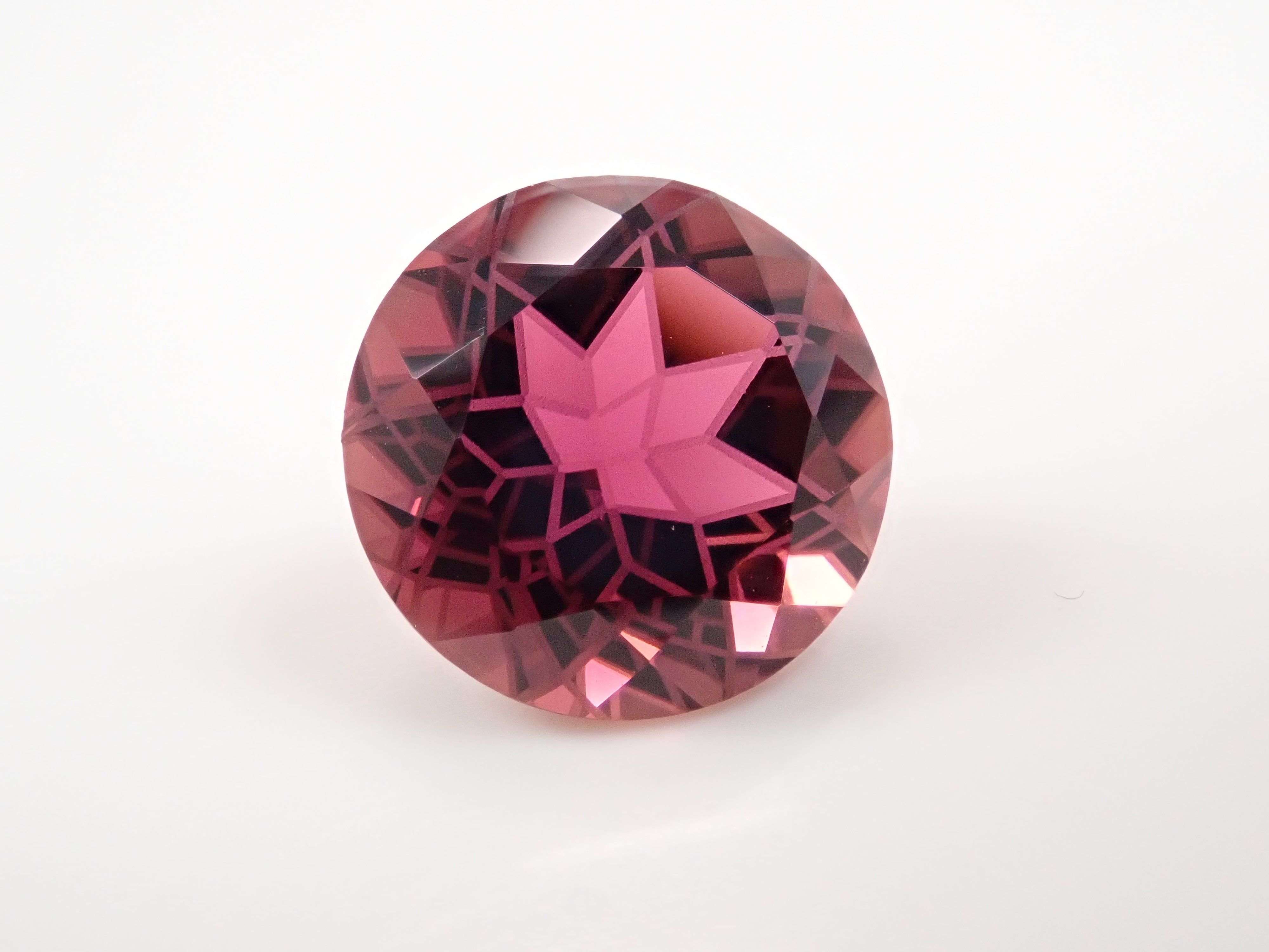 【ダンデライオンカット】ブラジル産トルマリン 11mm/5.620ctルース 鑑別書シミズ貴石【1個限定】59800円12562697