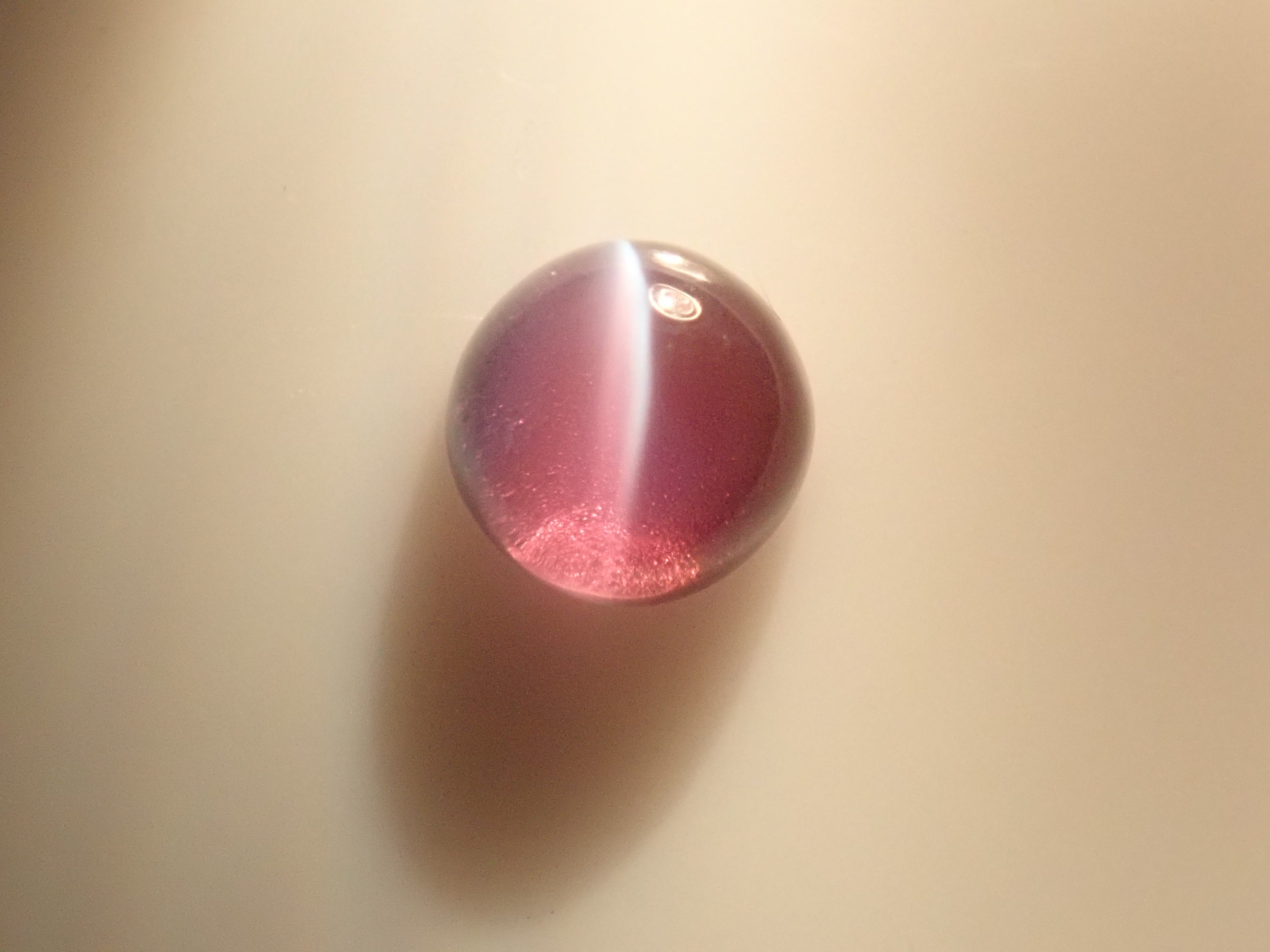 【12562658掲載】ブラジル産アレキサンドライトキャッツアイ 0.097ctルース