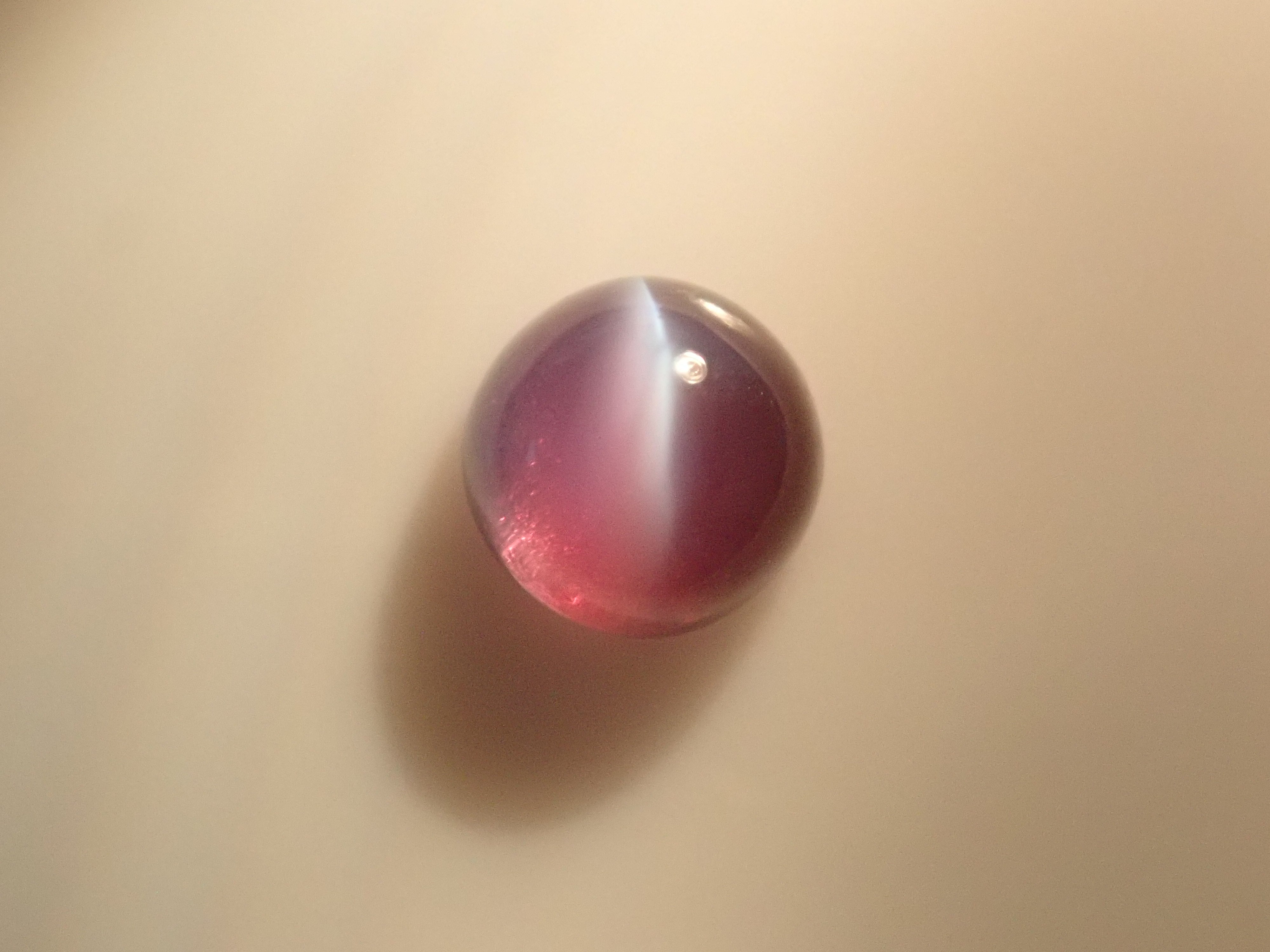 【4/13 22時販売】ブラジル産アレキサンドライトキャッツアイ 2.6mm/0.111ctルース