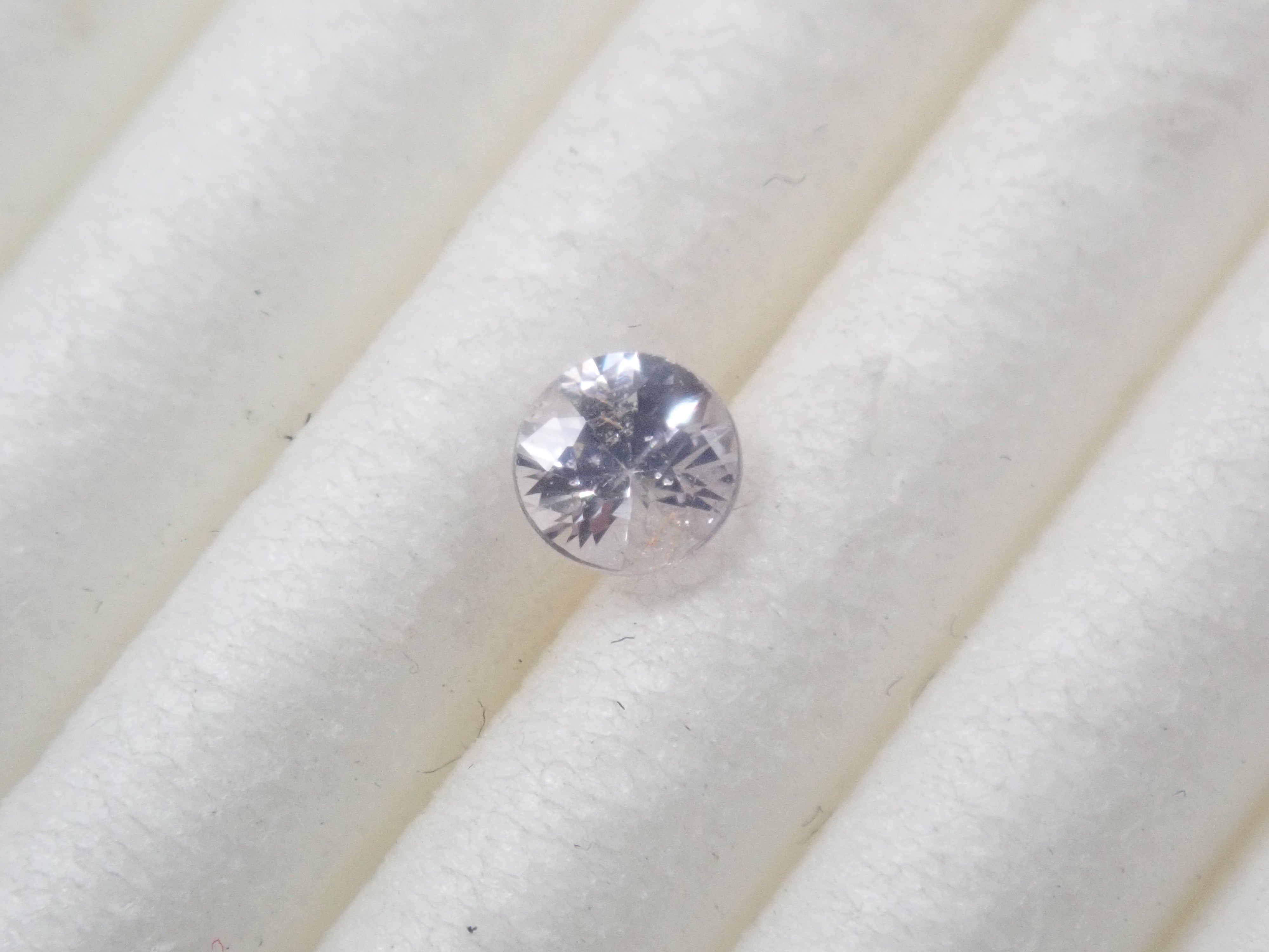 【抽選販売0409_03】ミャンマー産ターフェアイト 2.8mm/0.114ctルース 鑑別書