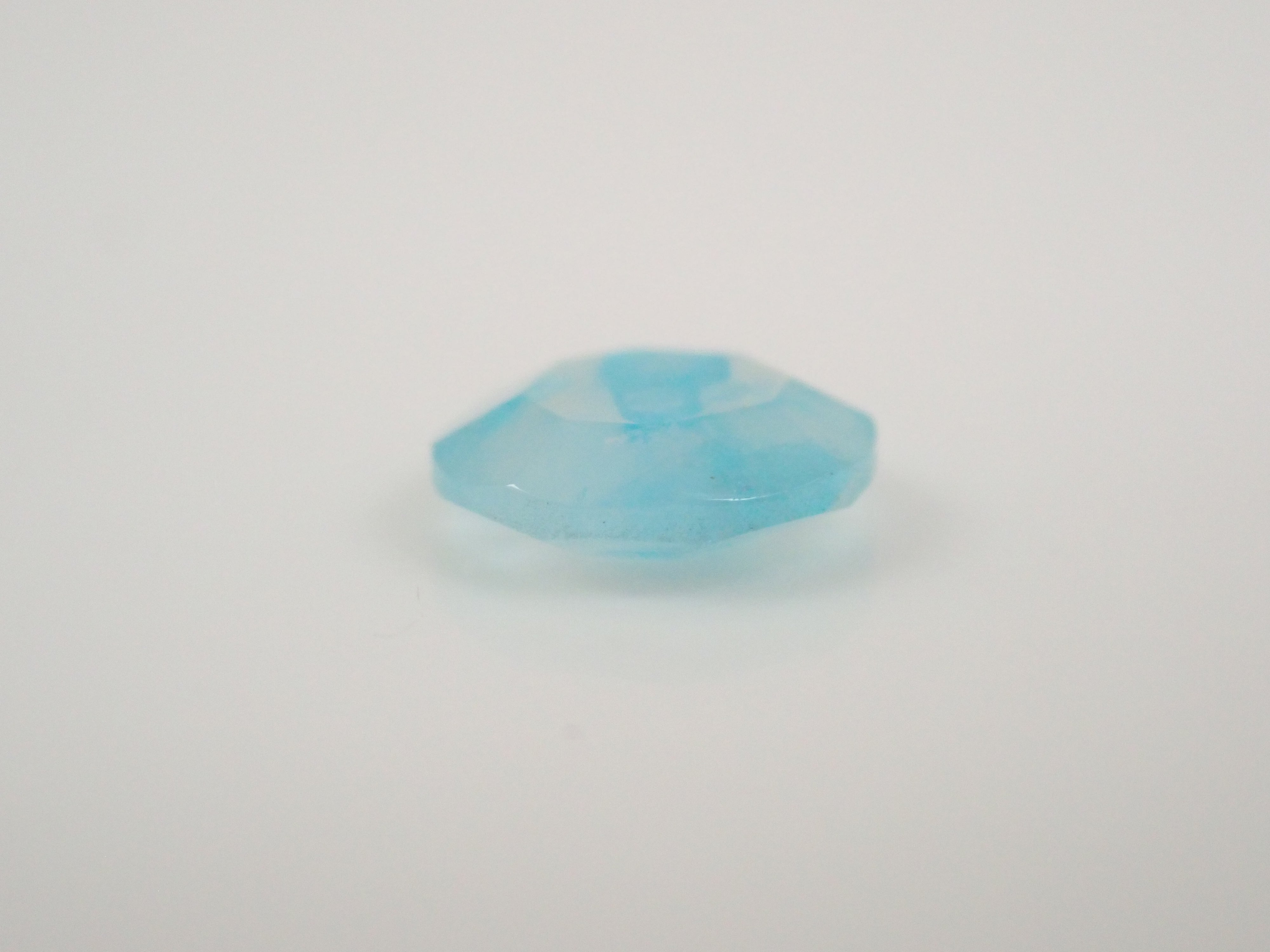 【12555695掲載】ブラジル産パライバトルマリンインクォーツ 0.313ctルース