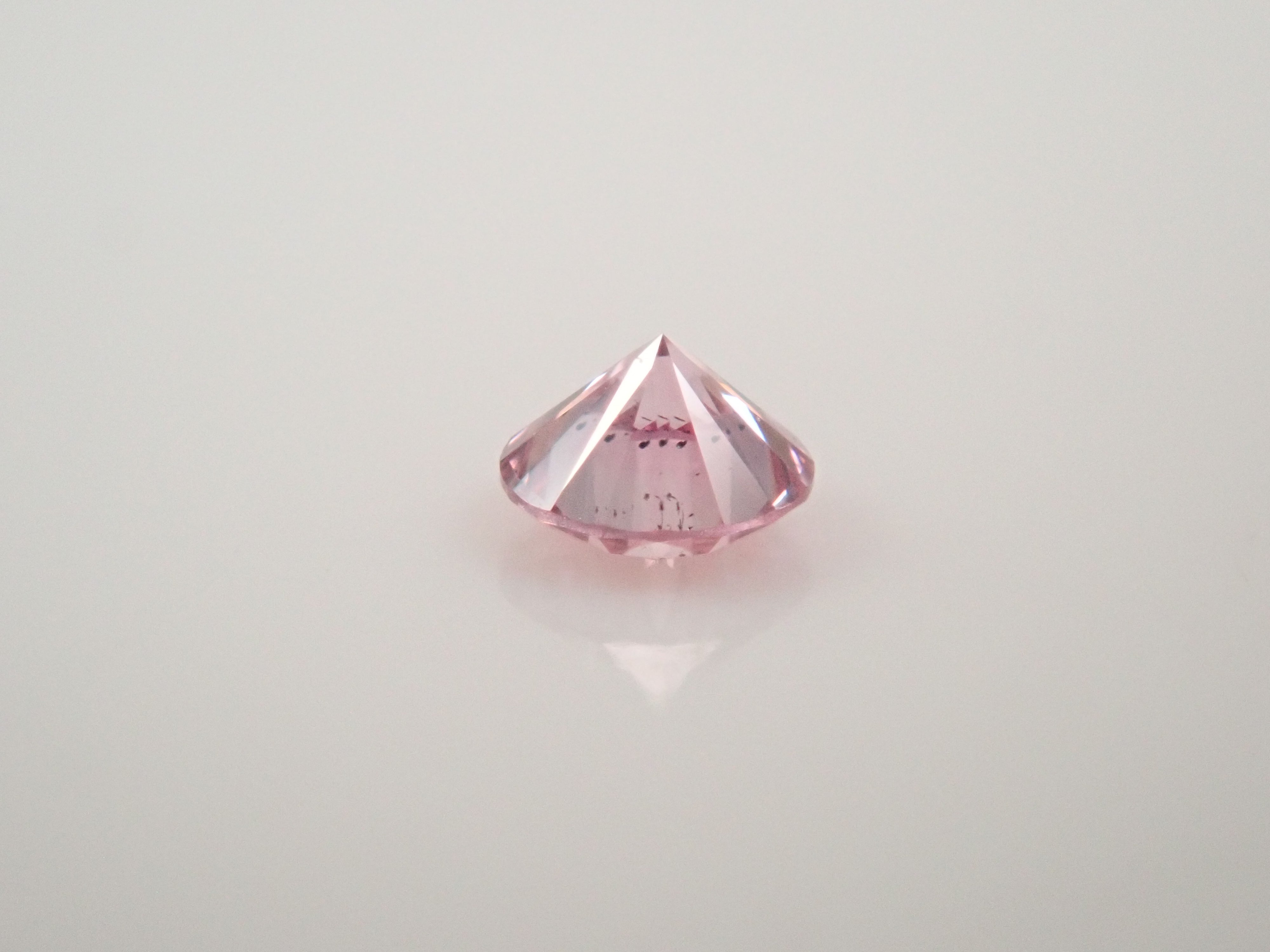 【32501870掲載】ピンクダイヤモンド 0.030ctルース(FANCY PURPLISH PINK, SI-1)