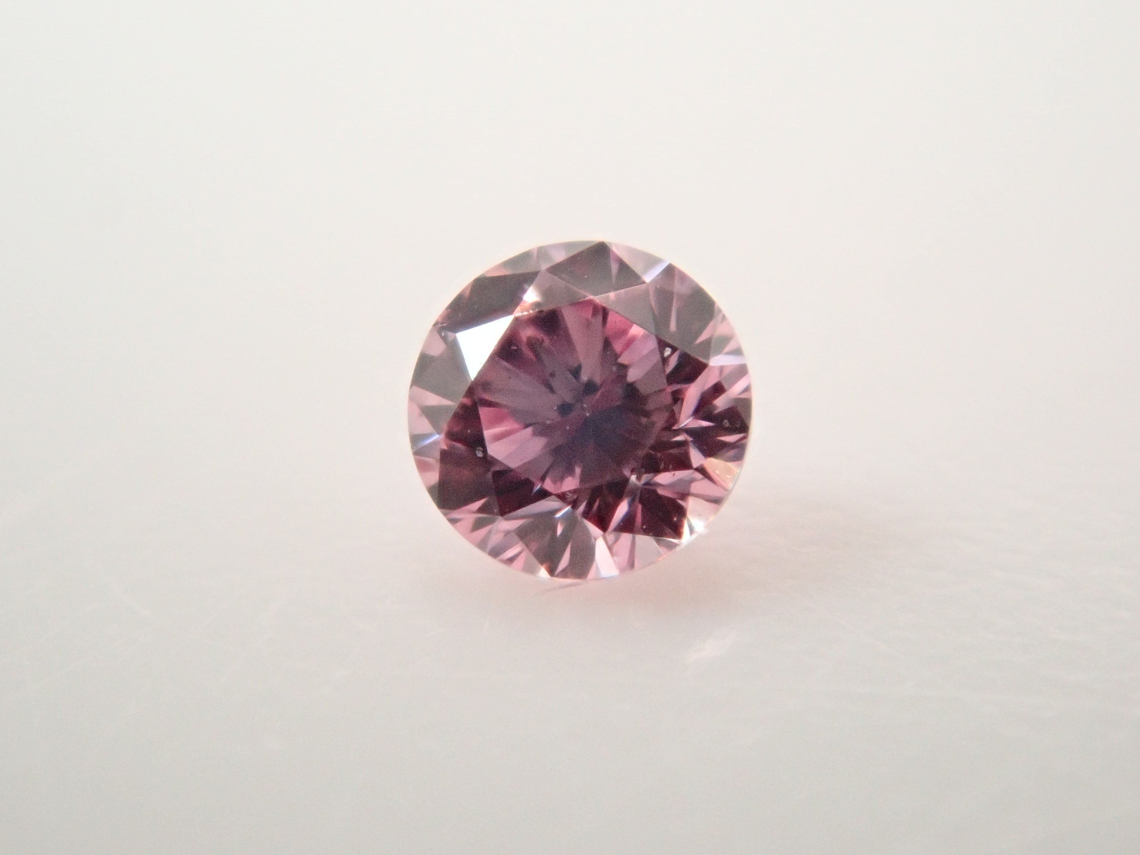 【32501870掲載】ピンクダイヤモンド 0.030ctルース(FANCY PURPLISH PINK, SI-1)