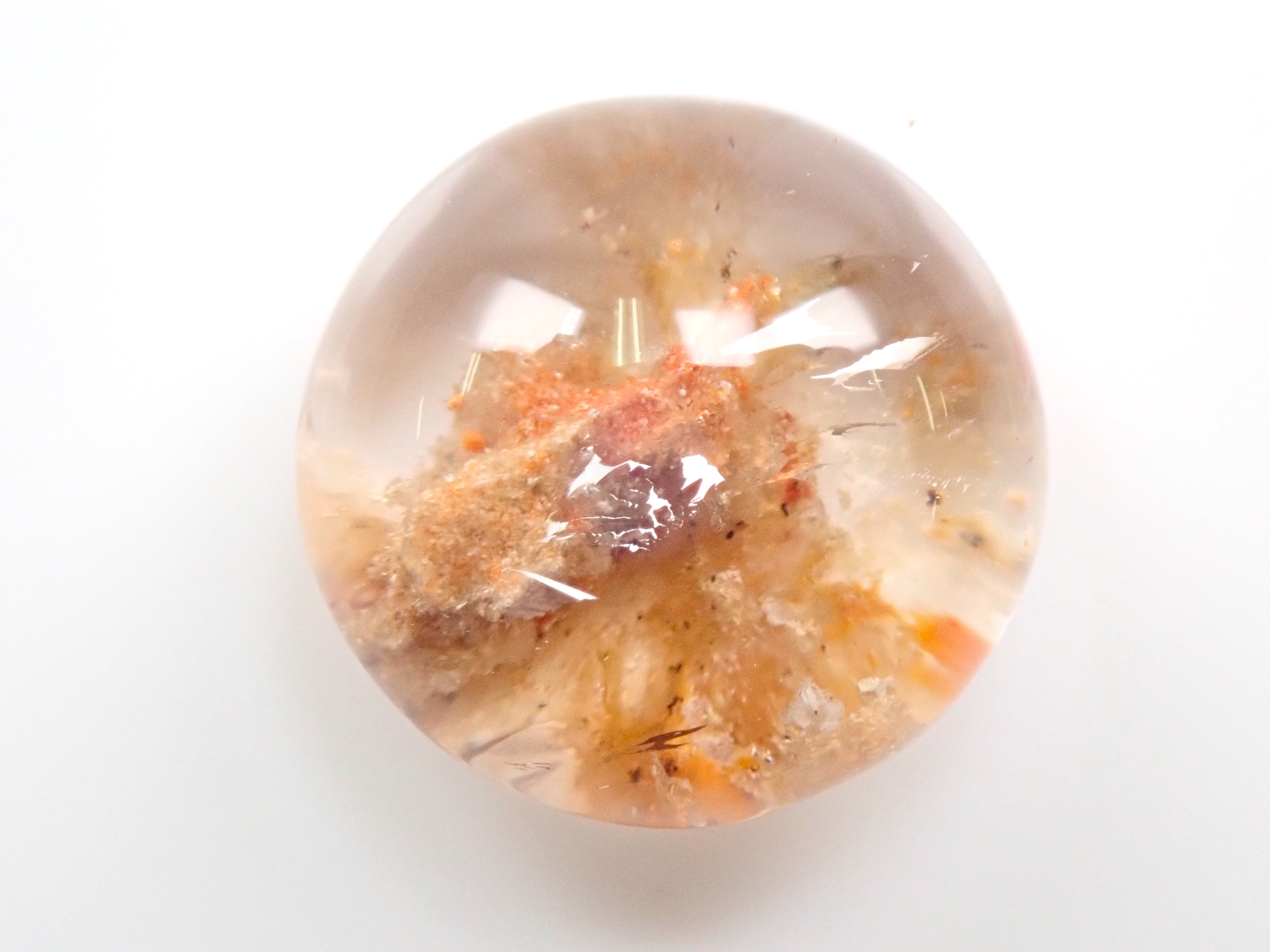 ブラジル産ガーデンクォーツ 12mm/8.690ctルース