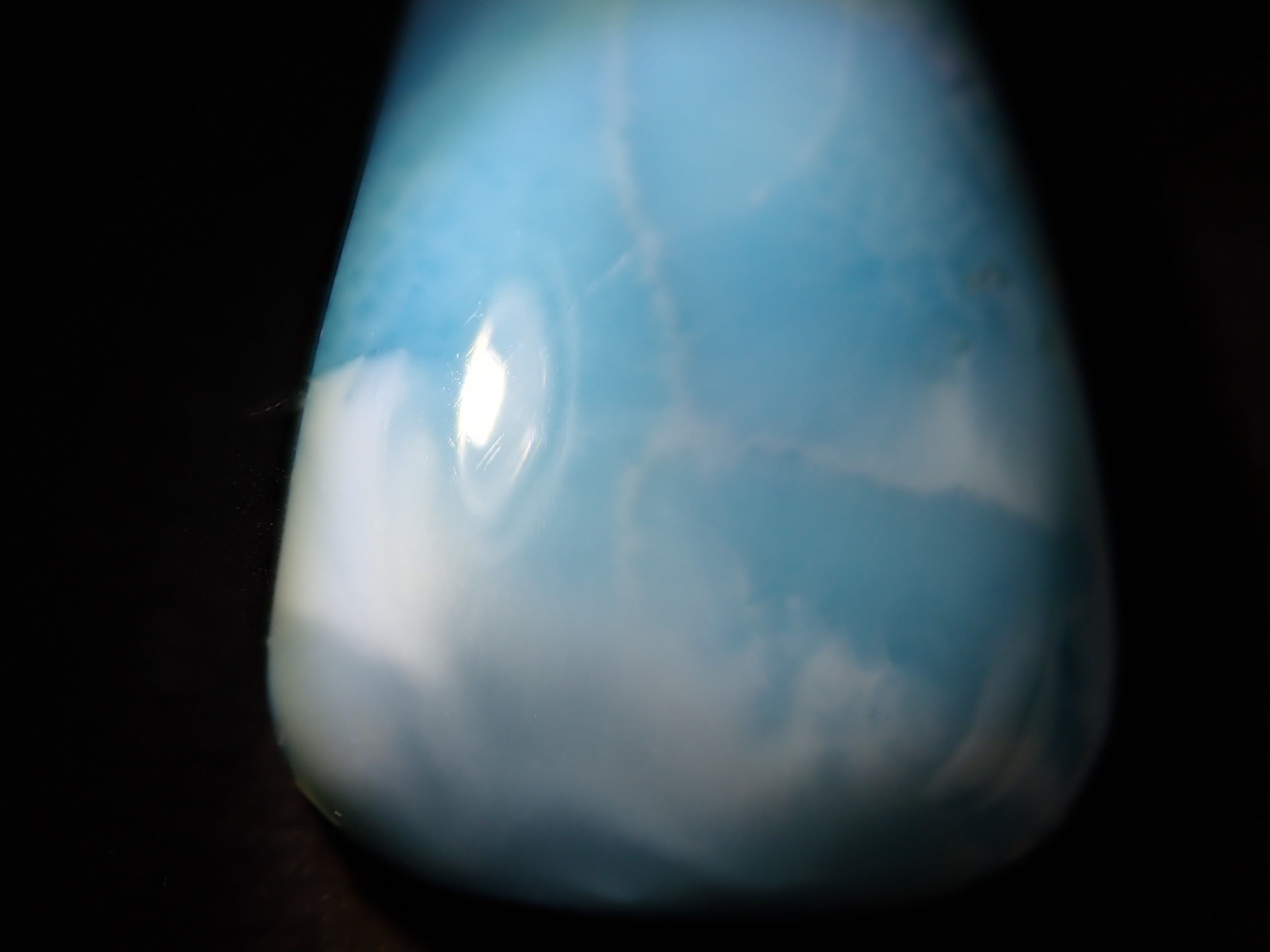 【12562708掲載】ドミニカ共和国産ラリマー 33.829ctルース