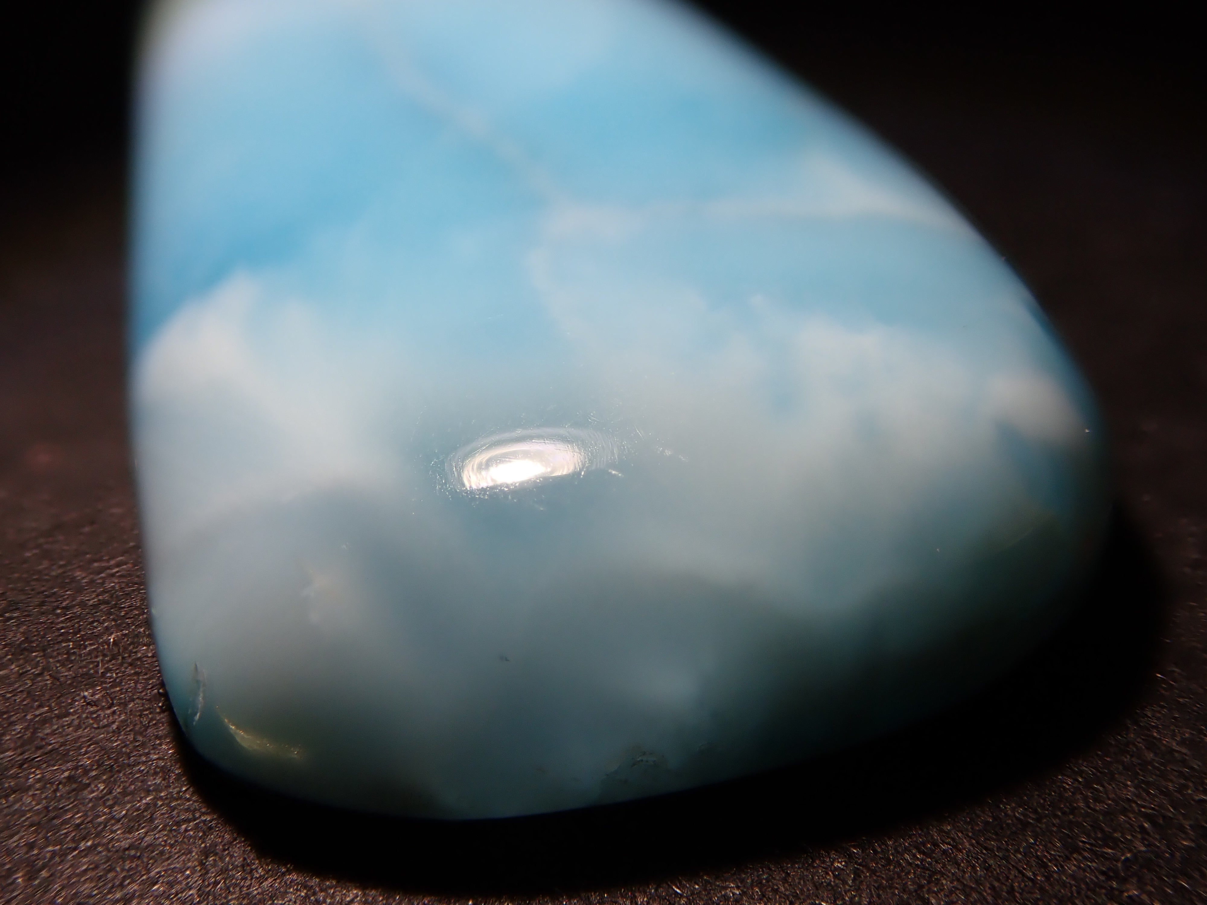 【12562708掲載】ドミニカ共和国産ラリマー 33.829ctルース