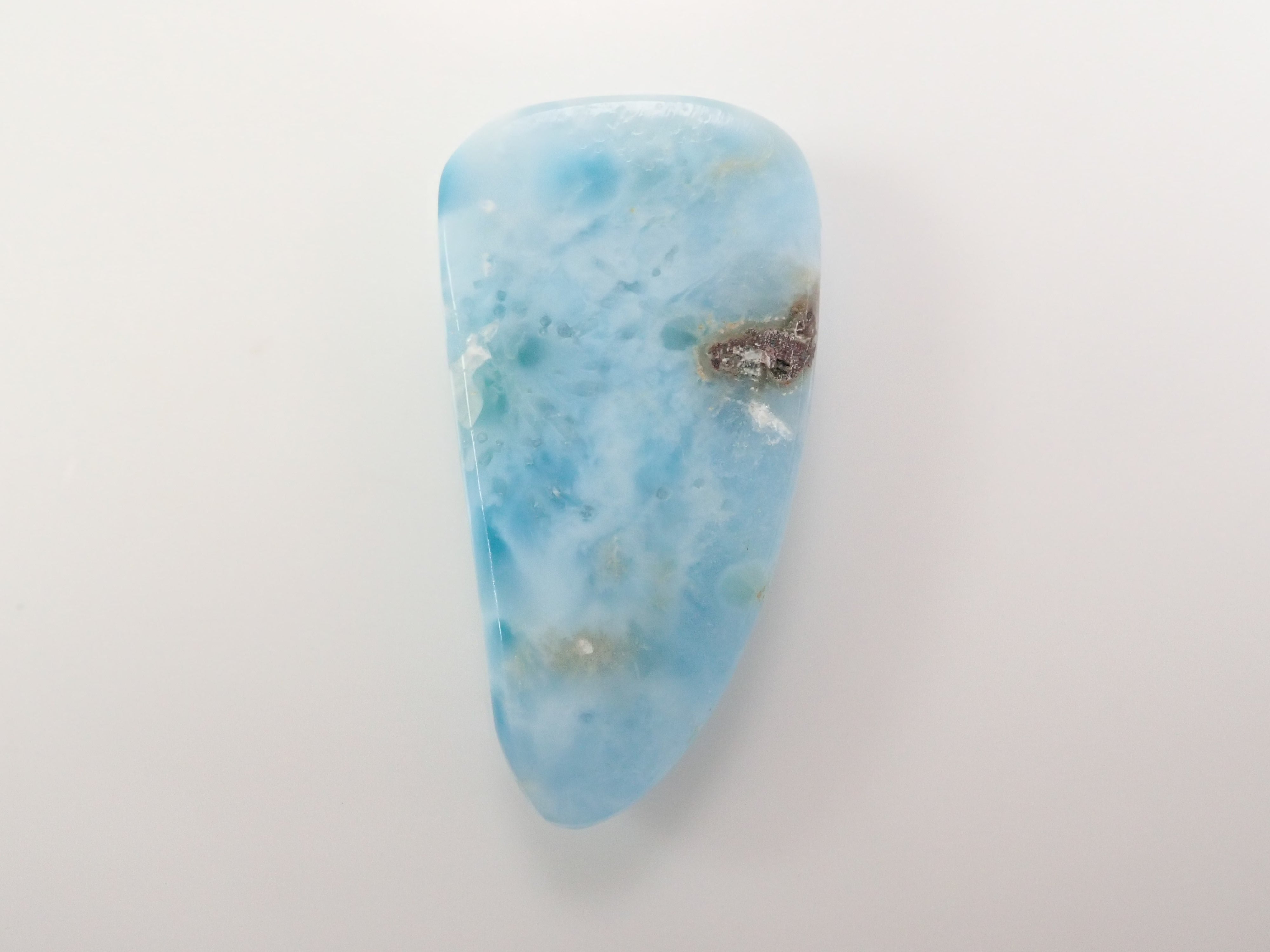 【12562708掲載】ドミニカ共和国産ラリマー 33.829ctルース