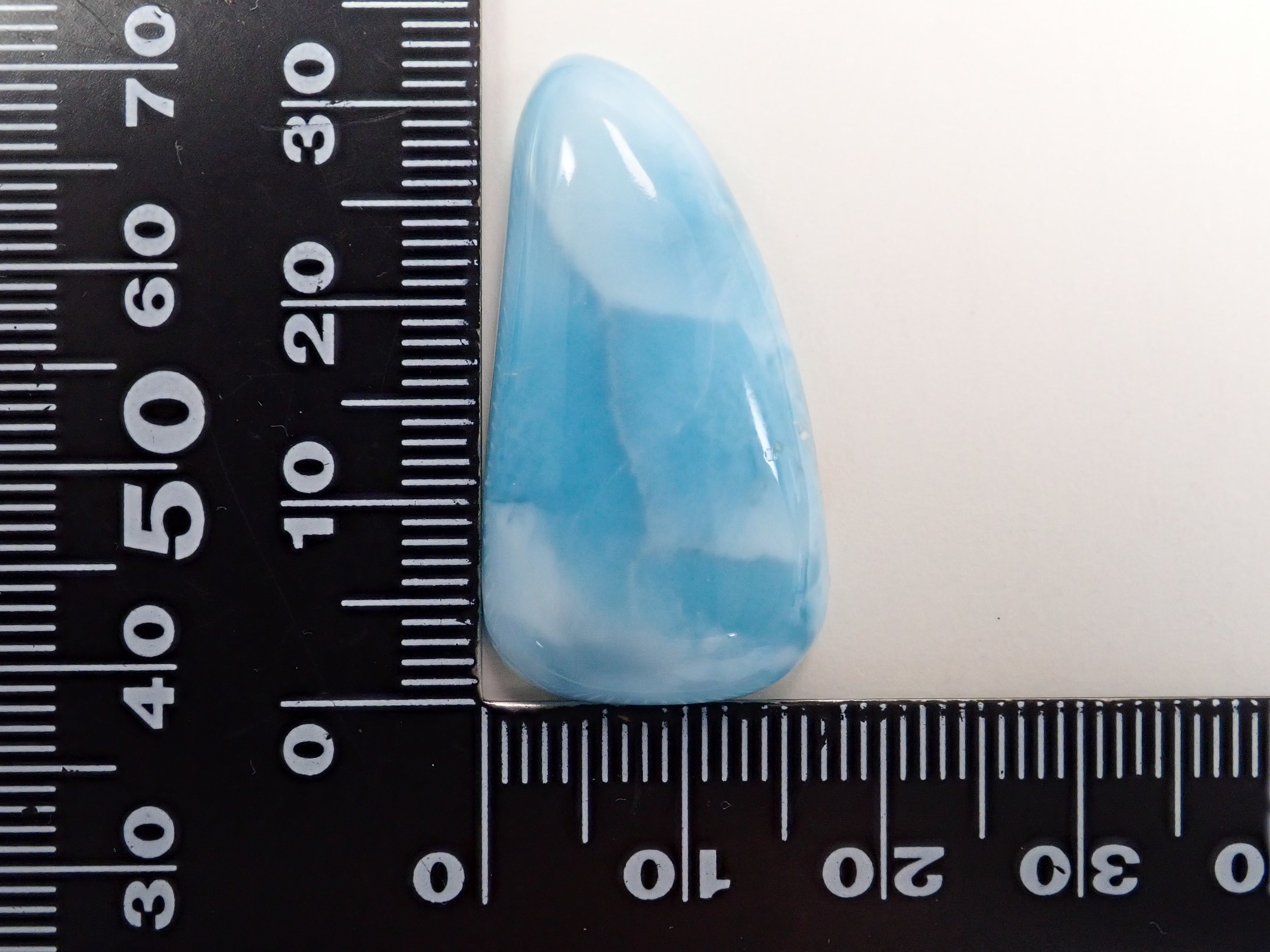 【12562708掲載】ドミニカ共和国産ラリマー 33.829ctルース