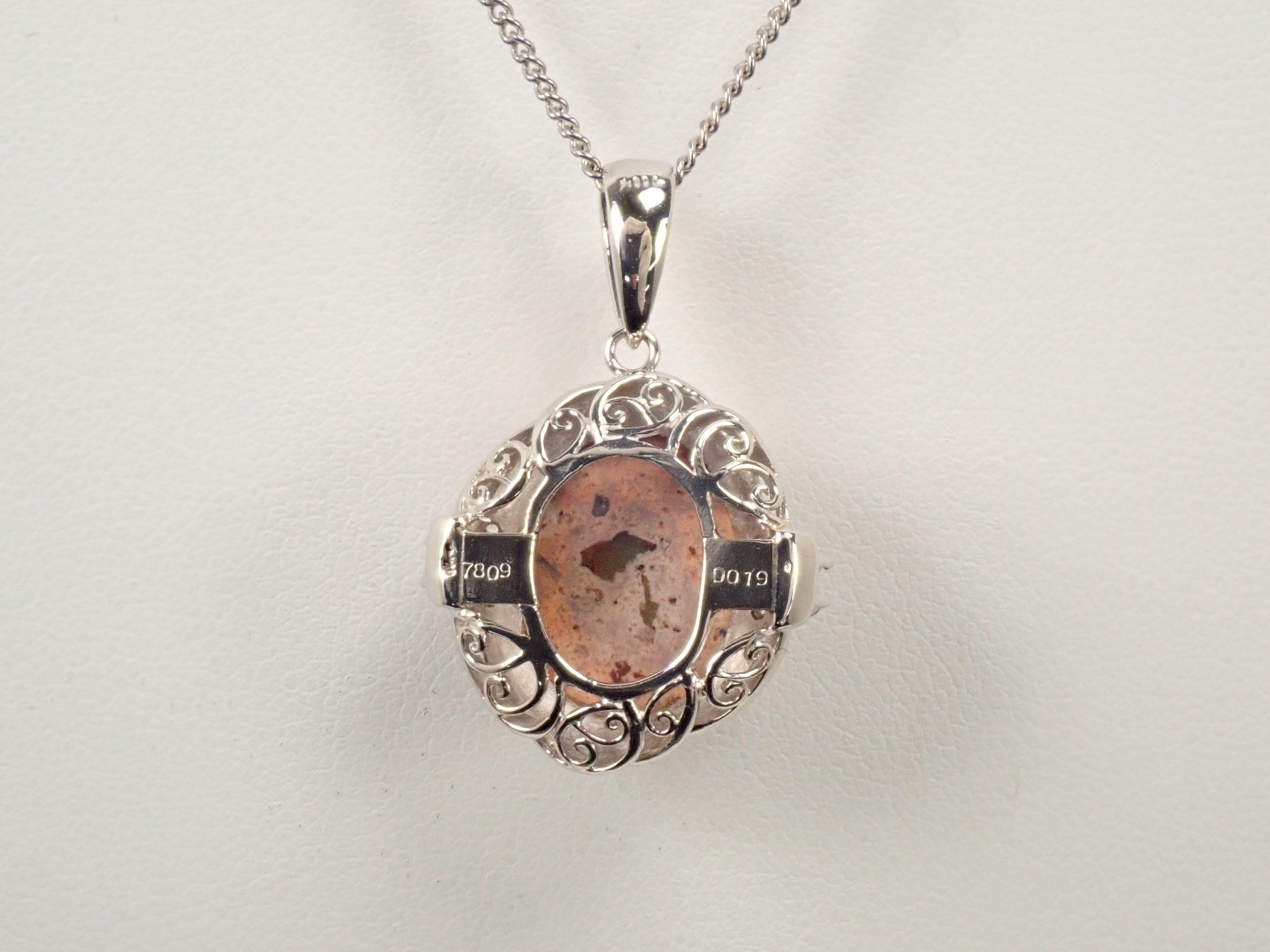 【22602560掲載】【カラフリ】Pt900 カンテラオパール 7.809ctct リング