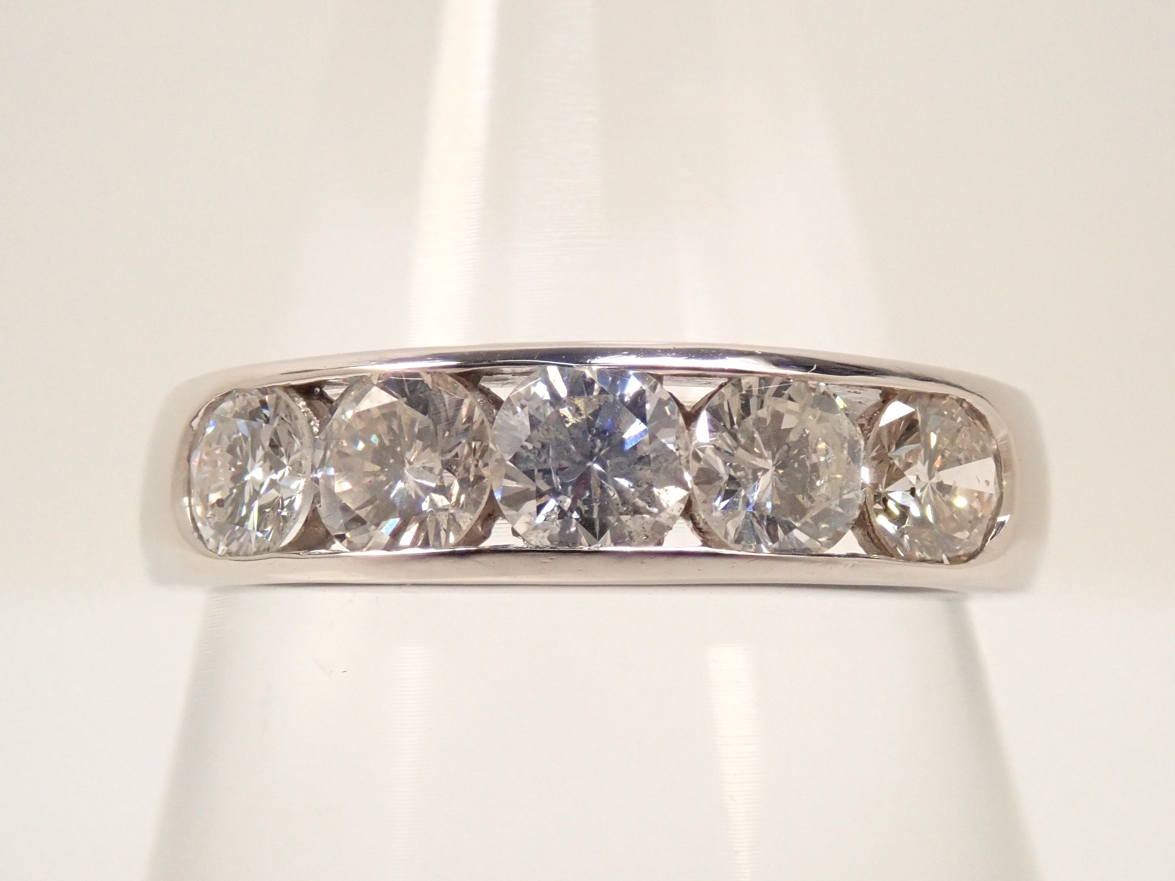 【4/18 22時販売】【カラフリ】Pt900 ダイヤモンド 1.00ctリング