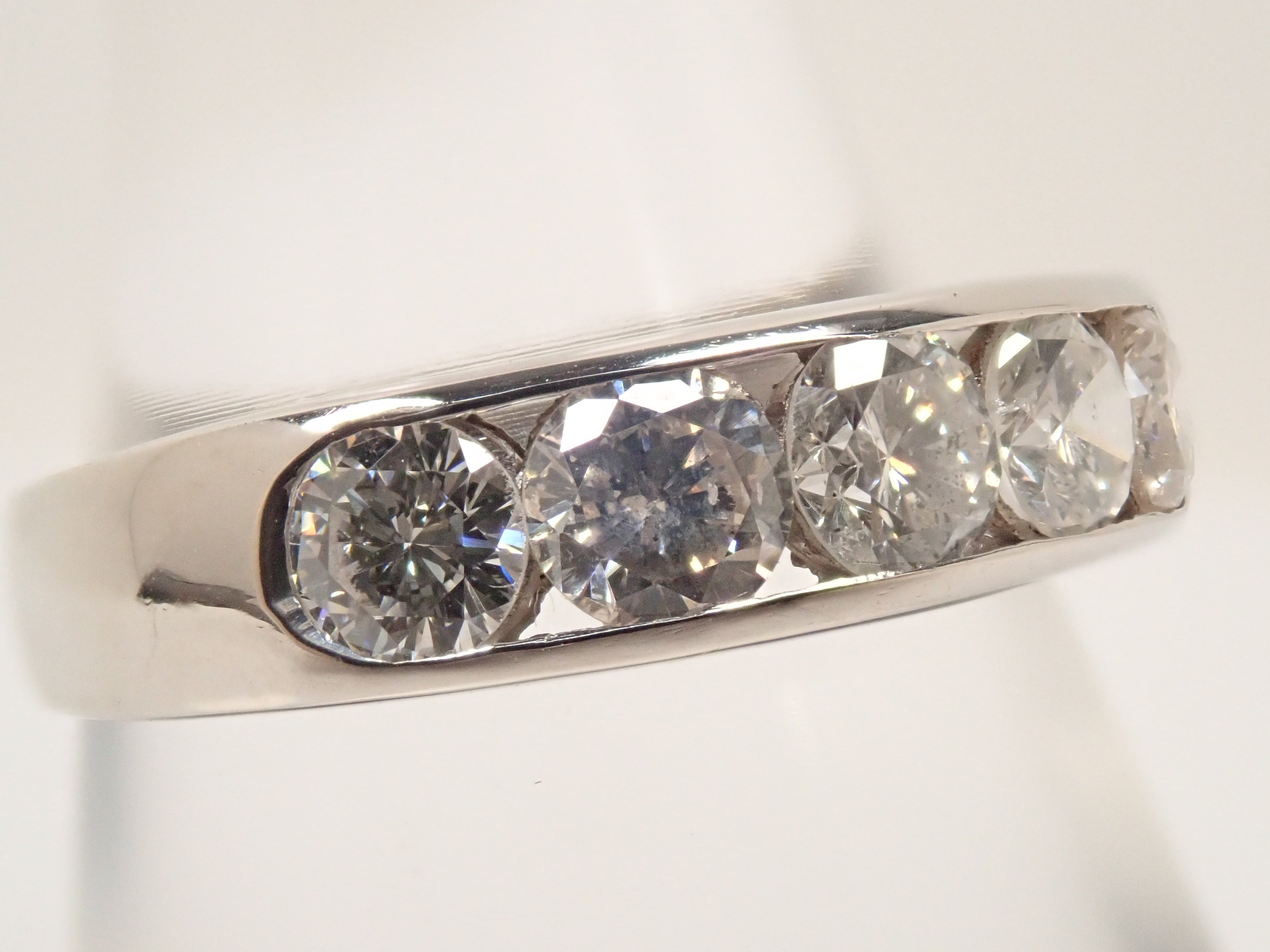 【22602559掲載】【カラフリ】Pt900 ダイヤモンド 1.00ctct リング