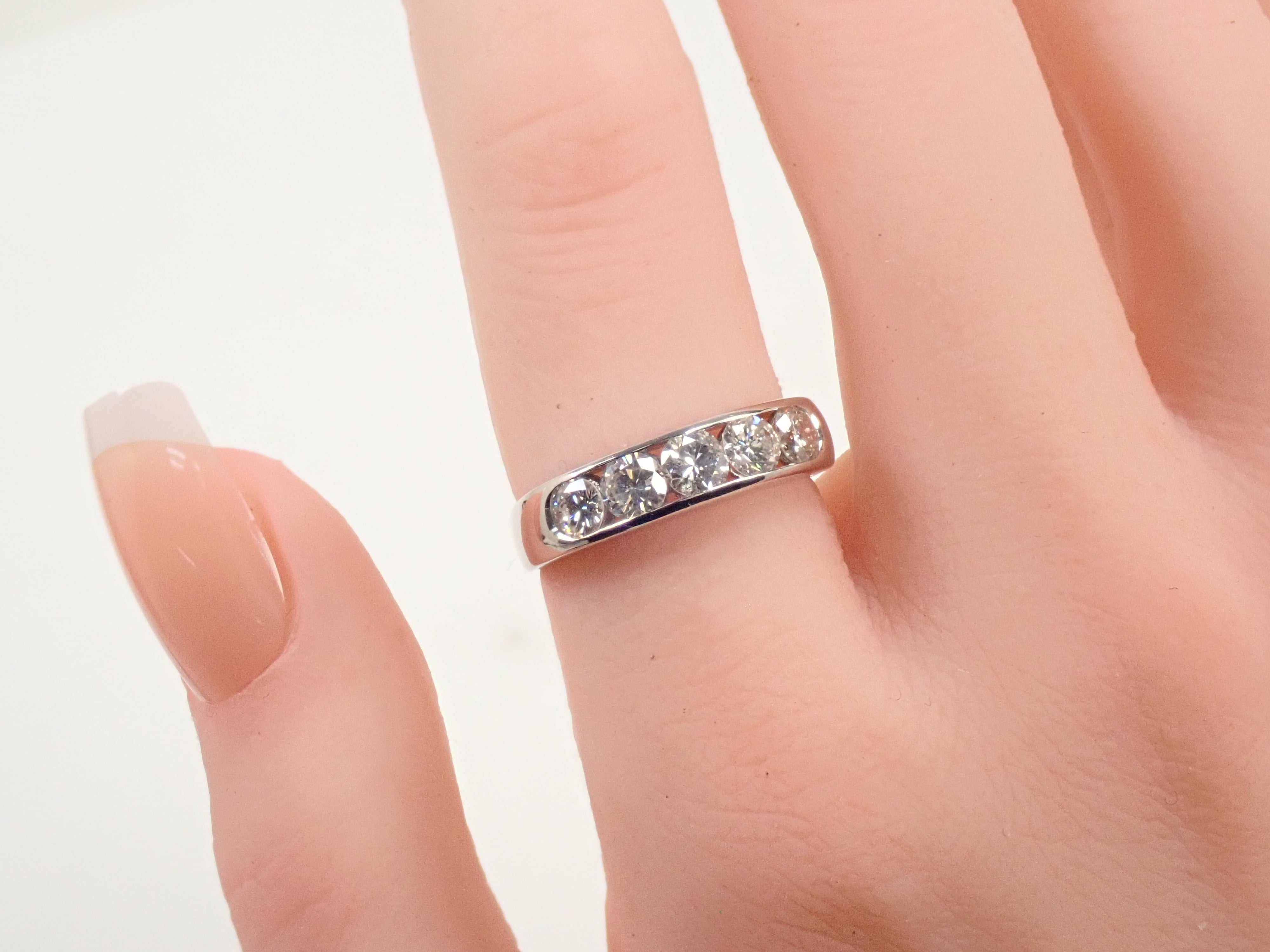 【22602559掲載】【カラフリ】Pt900 ダイヤモンド 1.00ctct リング