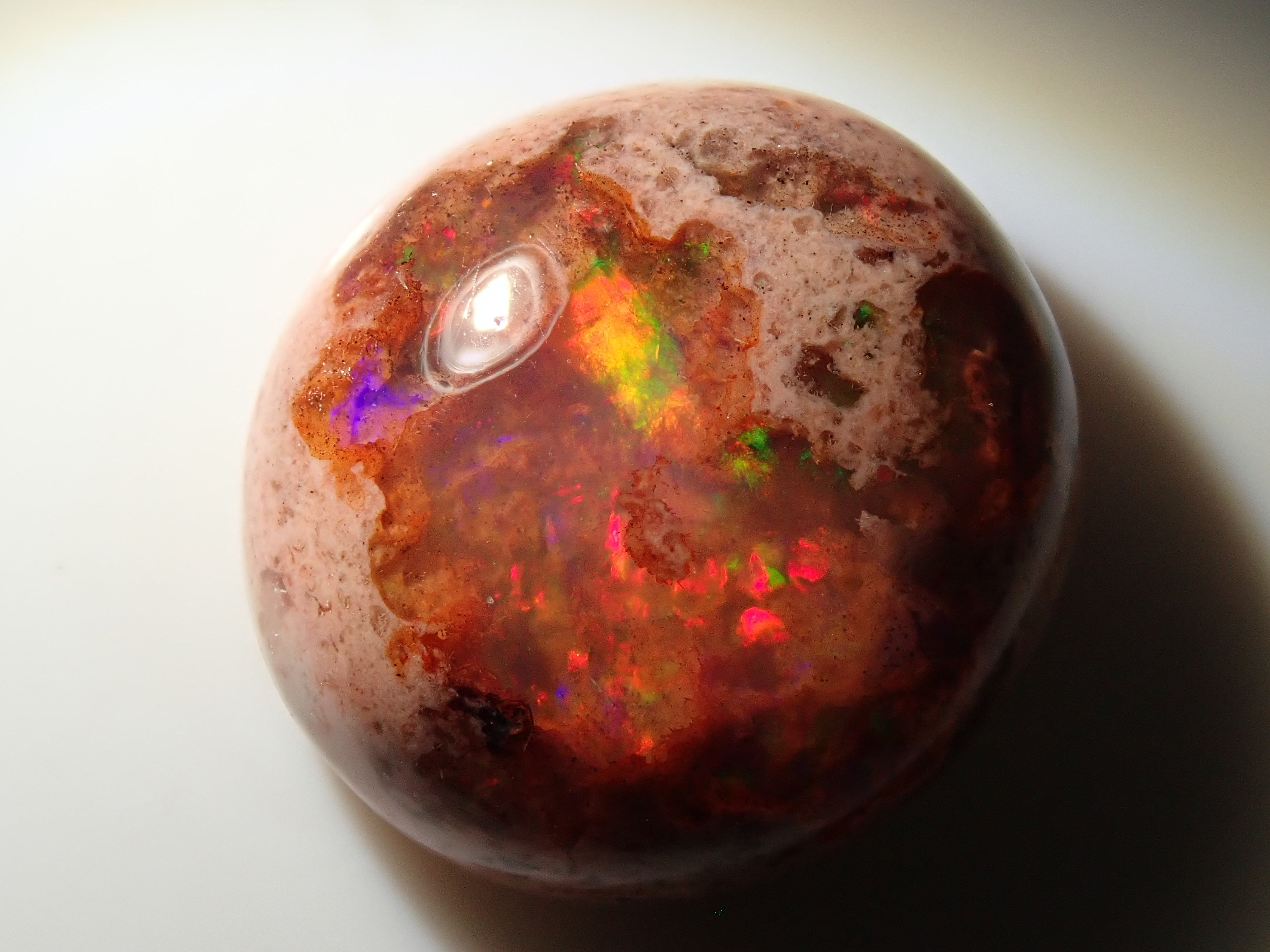 【12562809掲載】メキシコ産カンテラオパール 7.619ctルース