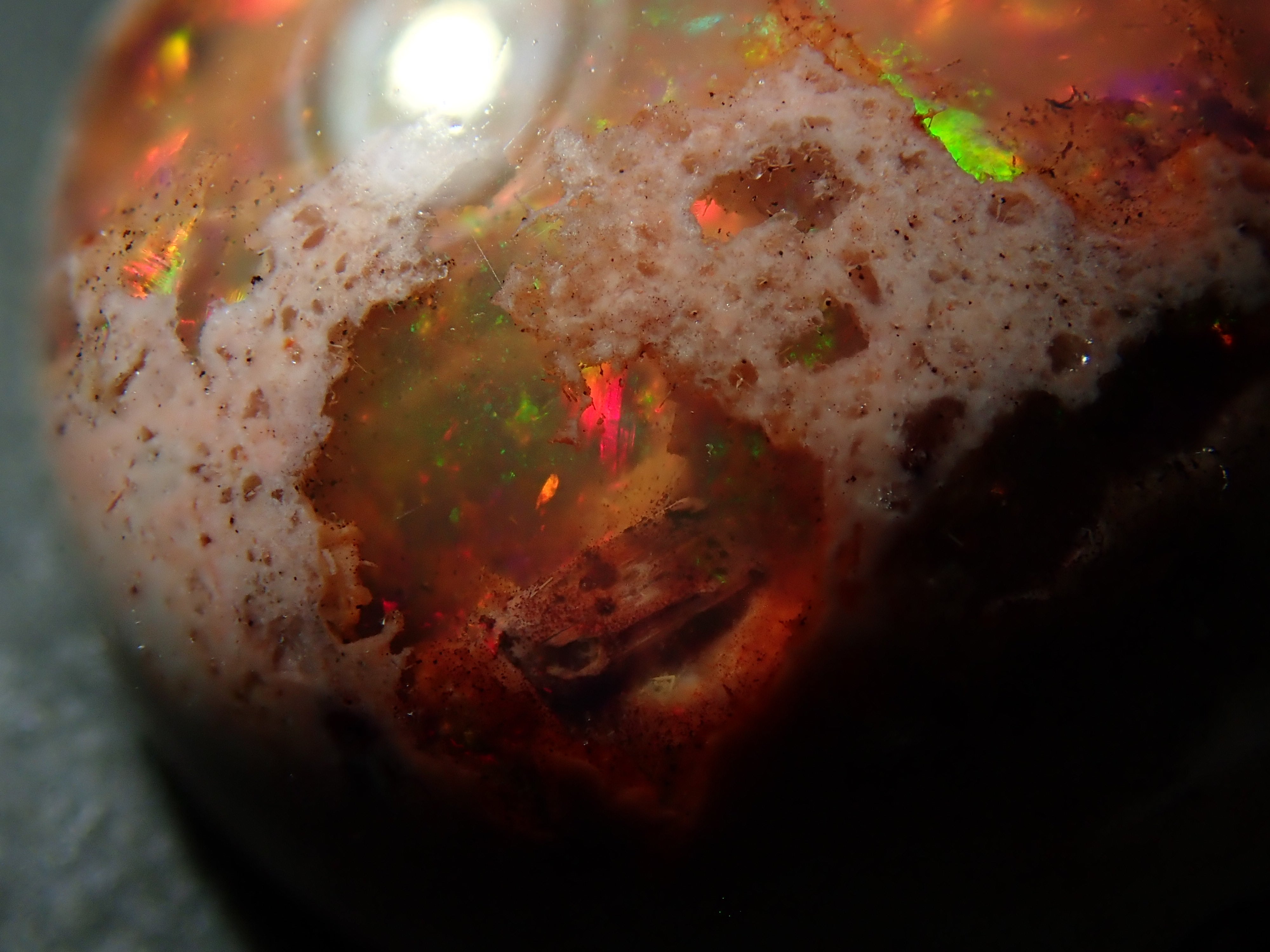 【12562809掲載】メキシコ産カンテラオパール 7.619ctルース