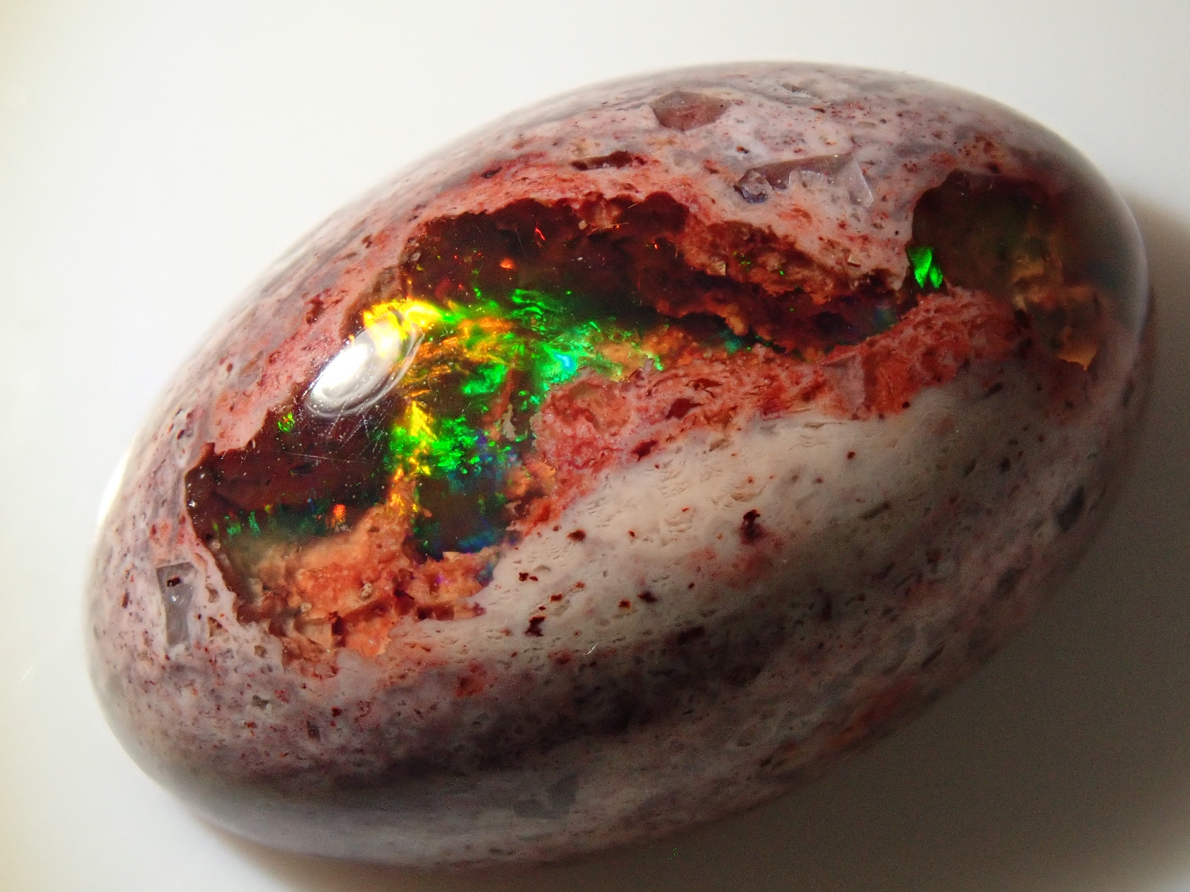 【12562811掲載】メキシコ産カンテラオパール 10.379ctルース