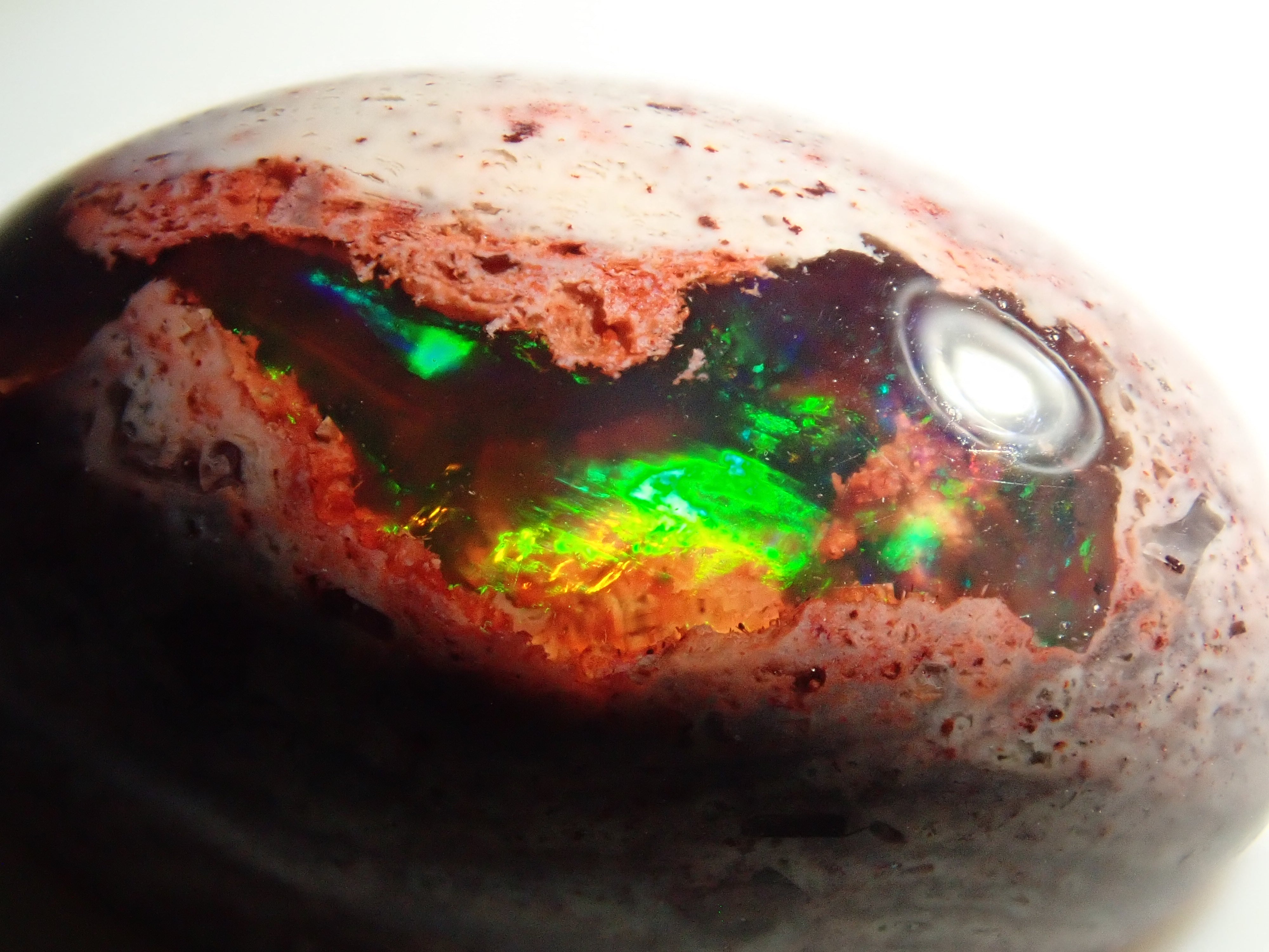 【12562811掲載】メキシコ産カンテラオパール 10.379ctルース