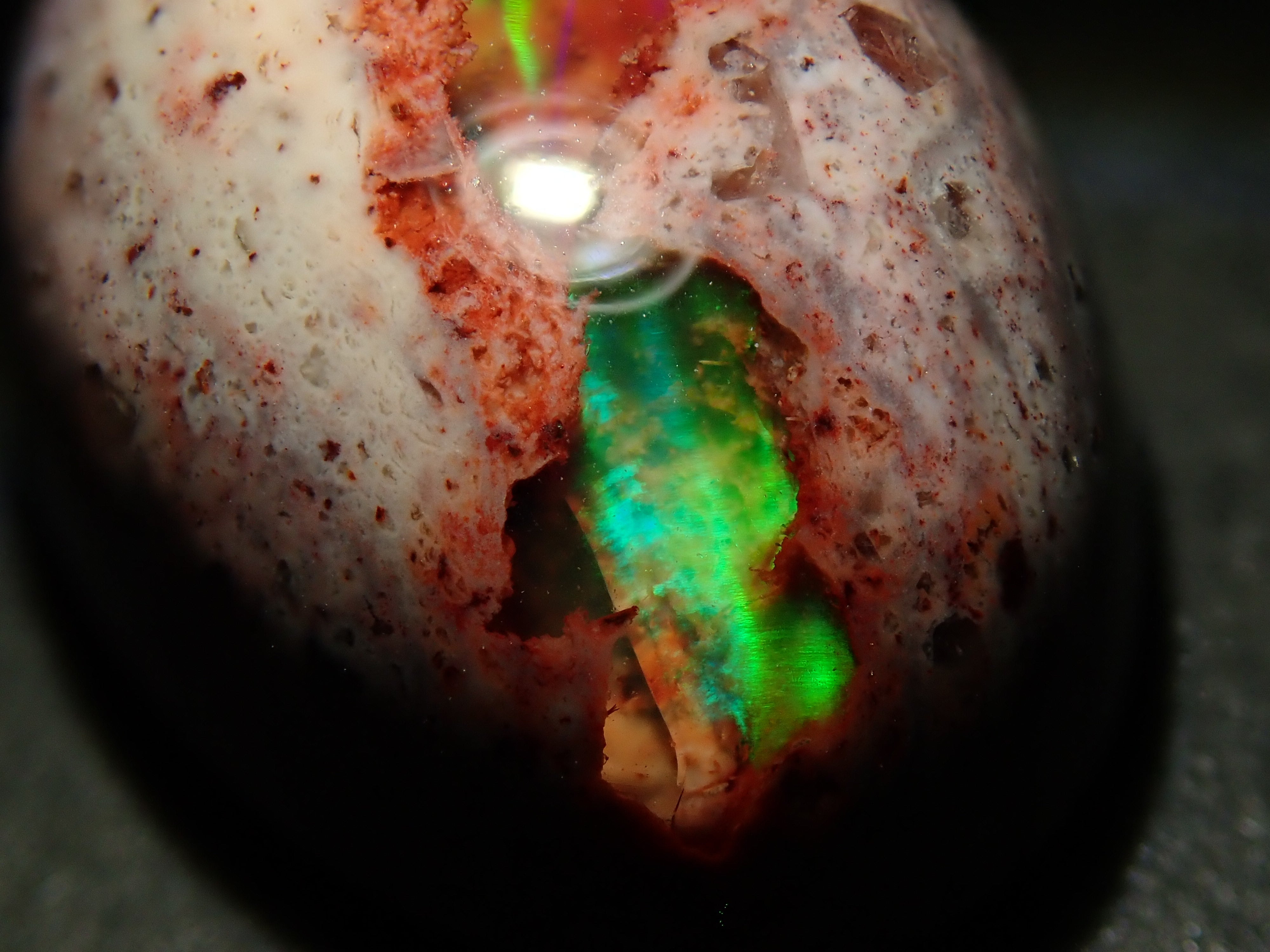 【12562811掲載】メキシコ産カンテラオパール 10.379ctルース