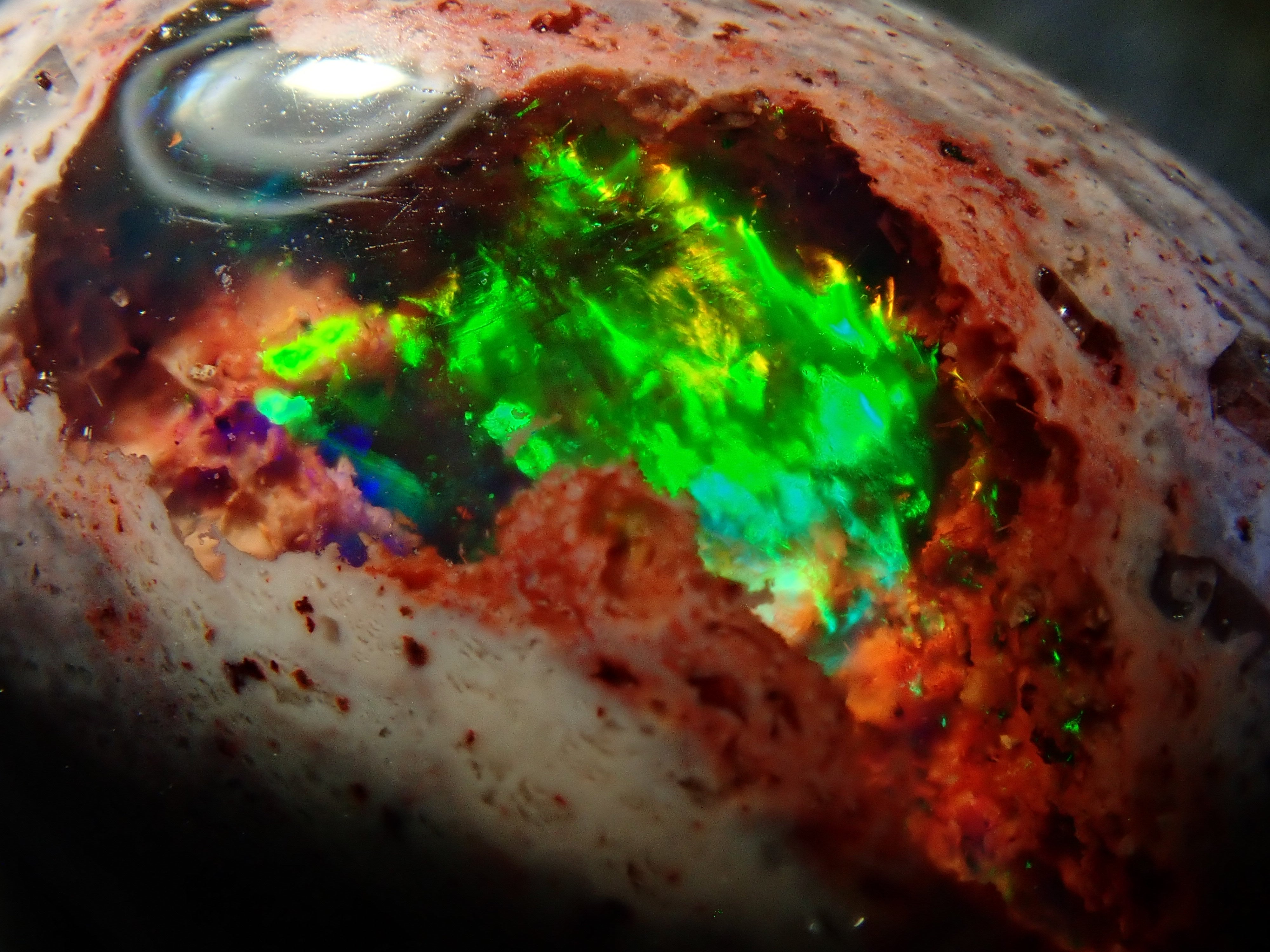 【12562811掲載】メキシコ産カンテラオパール 10.379ctルース