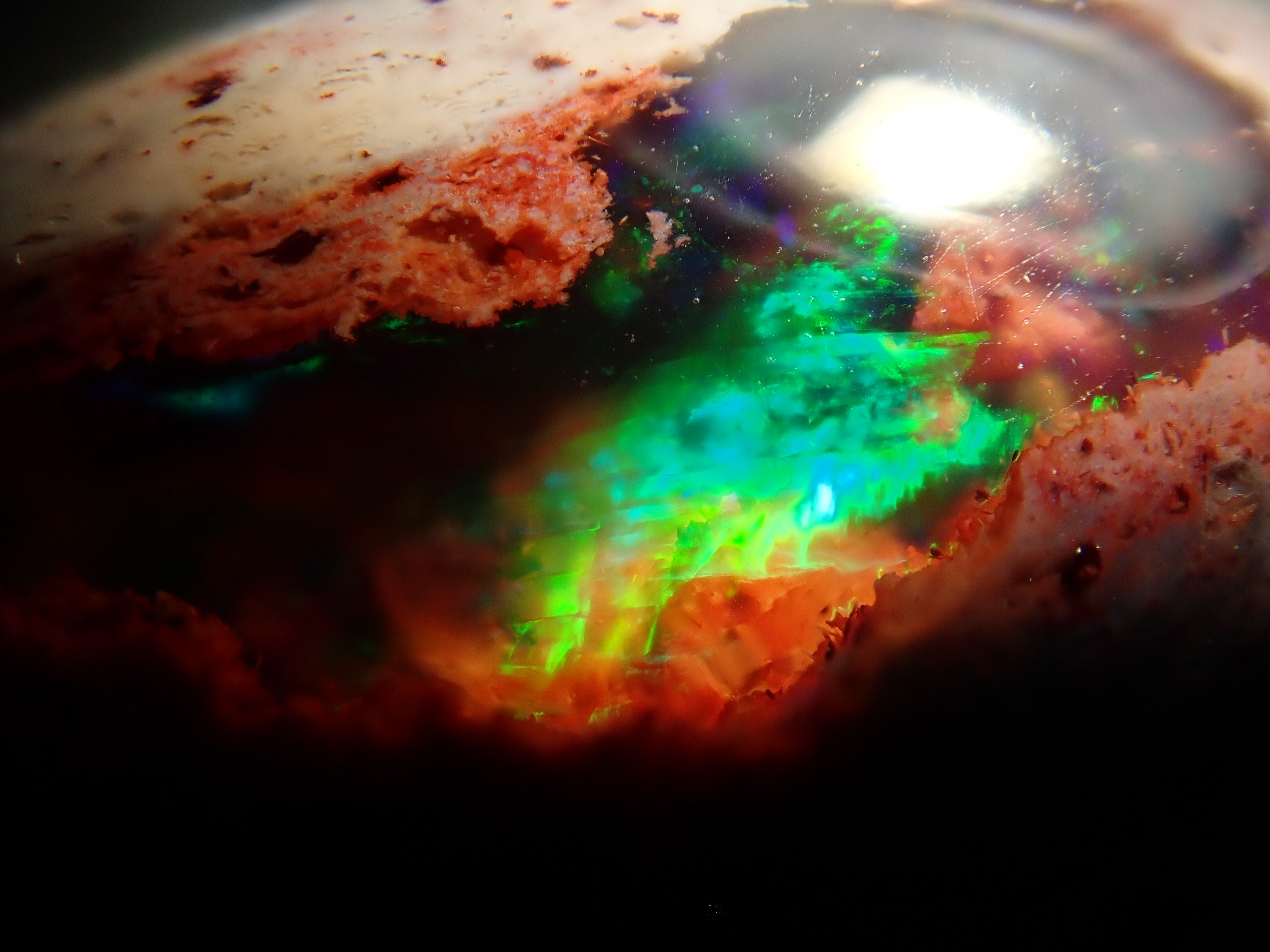 【12562811掲載】メキシコ産カンテラオパール 10.379ctルース