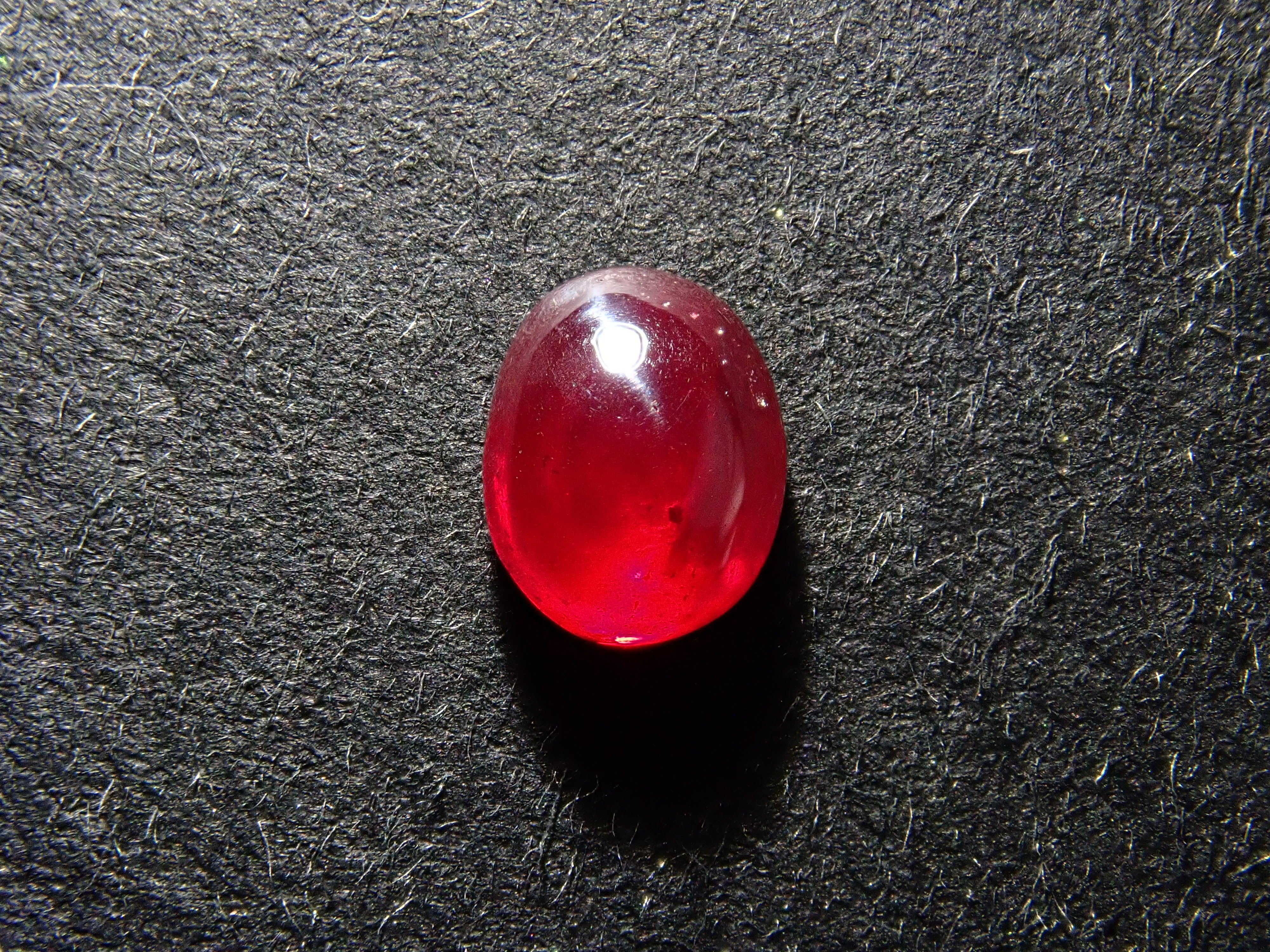 【12562803掲載】中国・湖南省シンシャ(辰砂・シナバー) 0.982ctルース