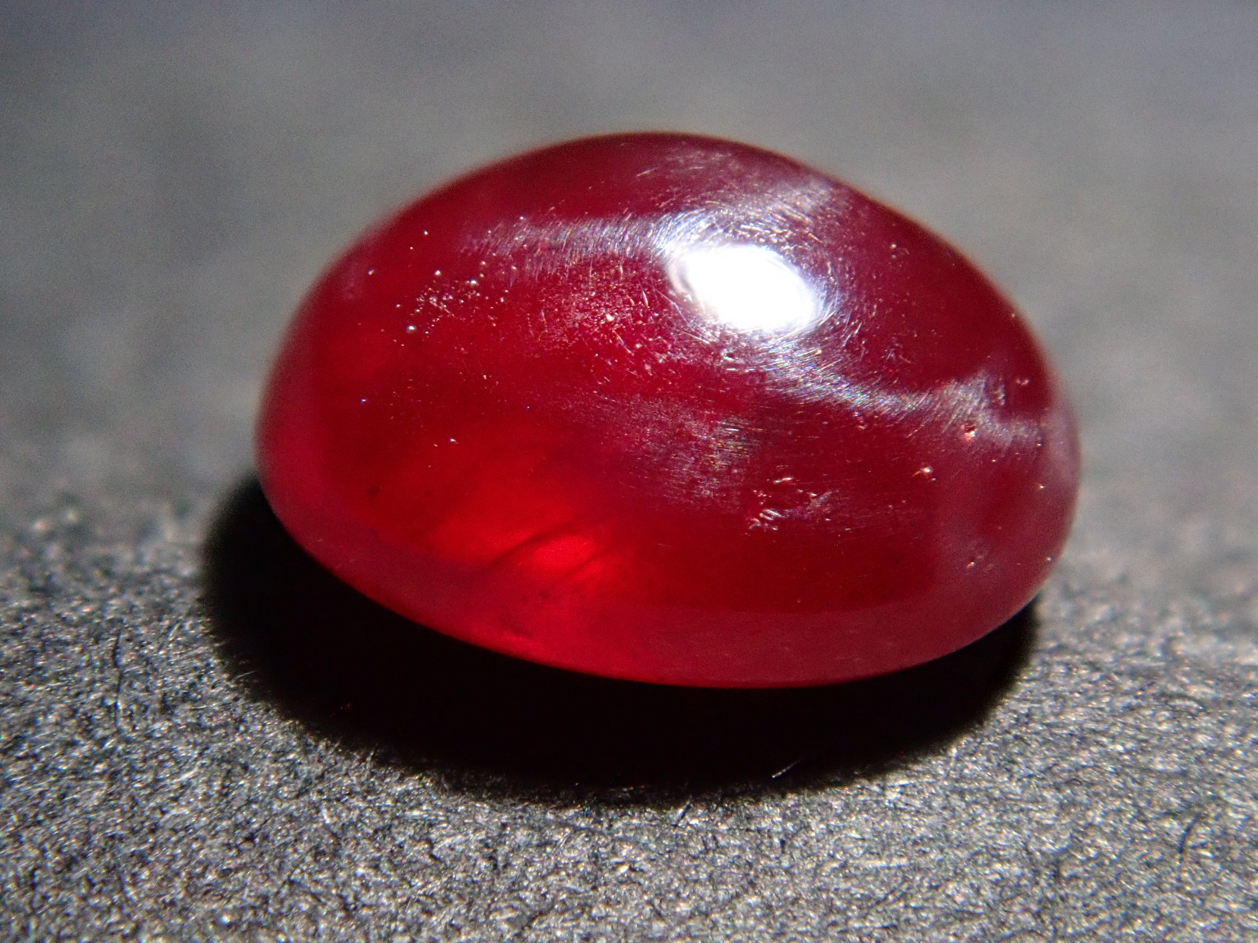 【12562803掲載】中国・湖南省シンシャ(辰砂・シナバー) 0.982ctルース