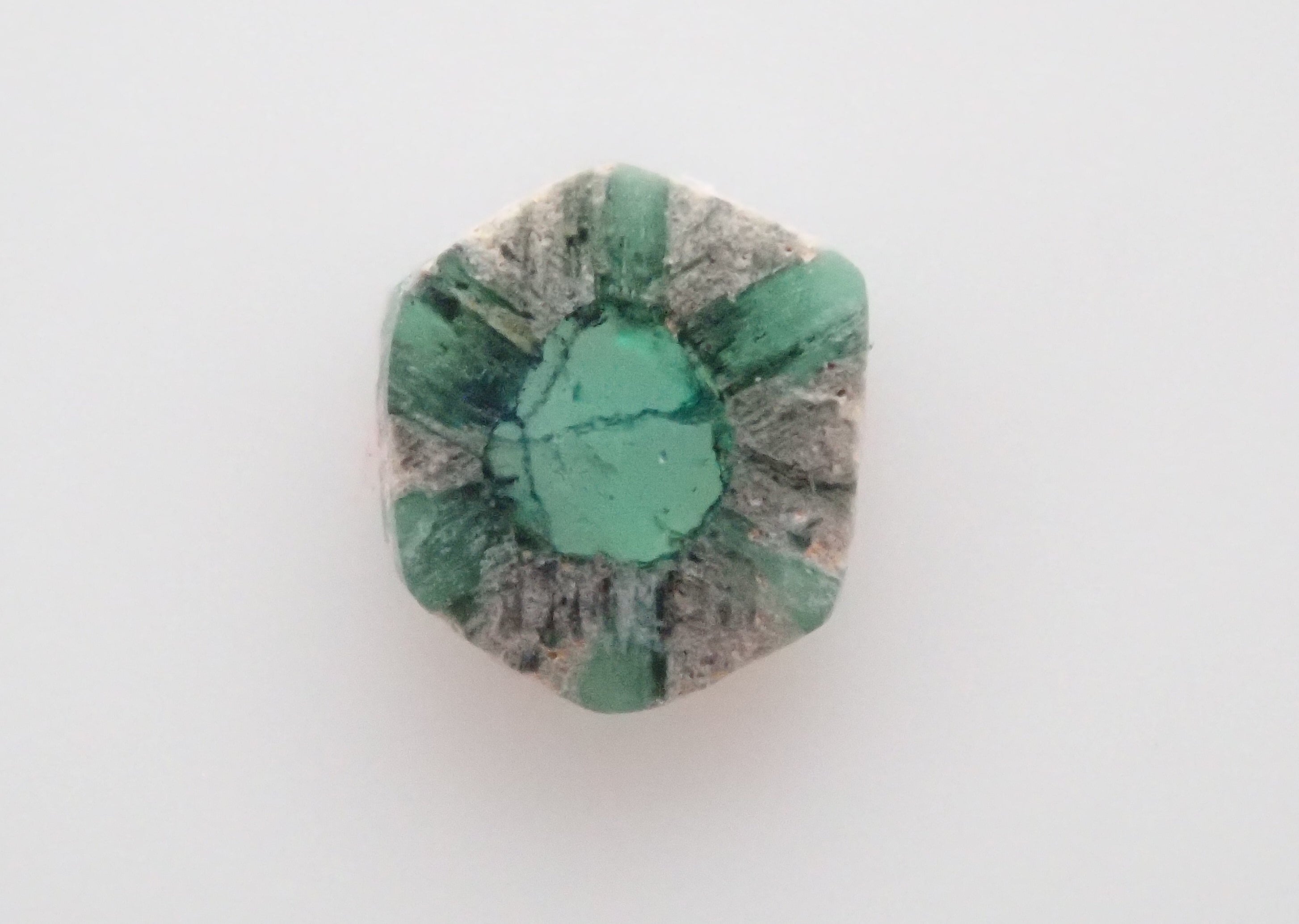 哥倫比亞達碧茲祖母綠(逆達碧茲)0.073 克拉原石