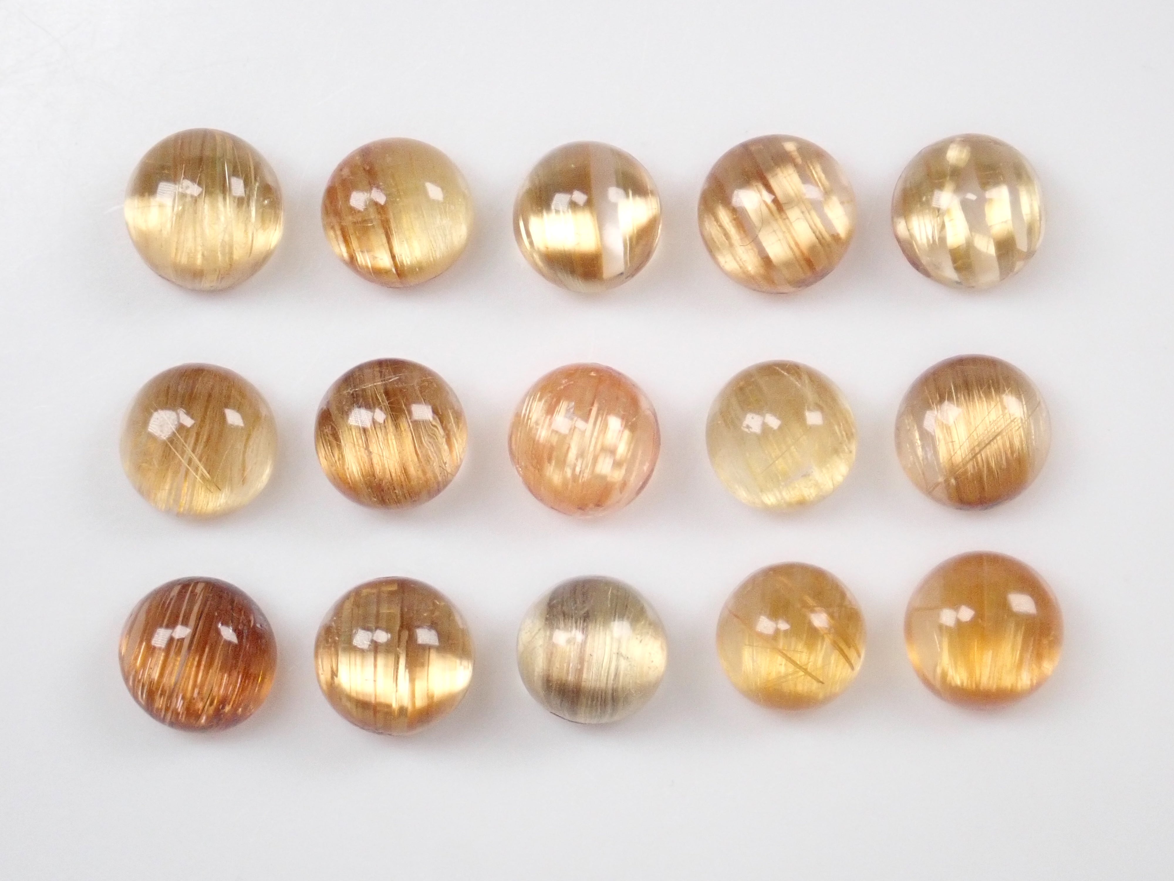 巴西金紅石英 (Rutile/Rutilated Quartz) 1 石散裝 (6.0-6.5mm,適合初學者)《可多買優惠》