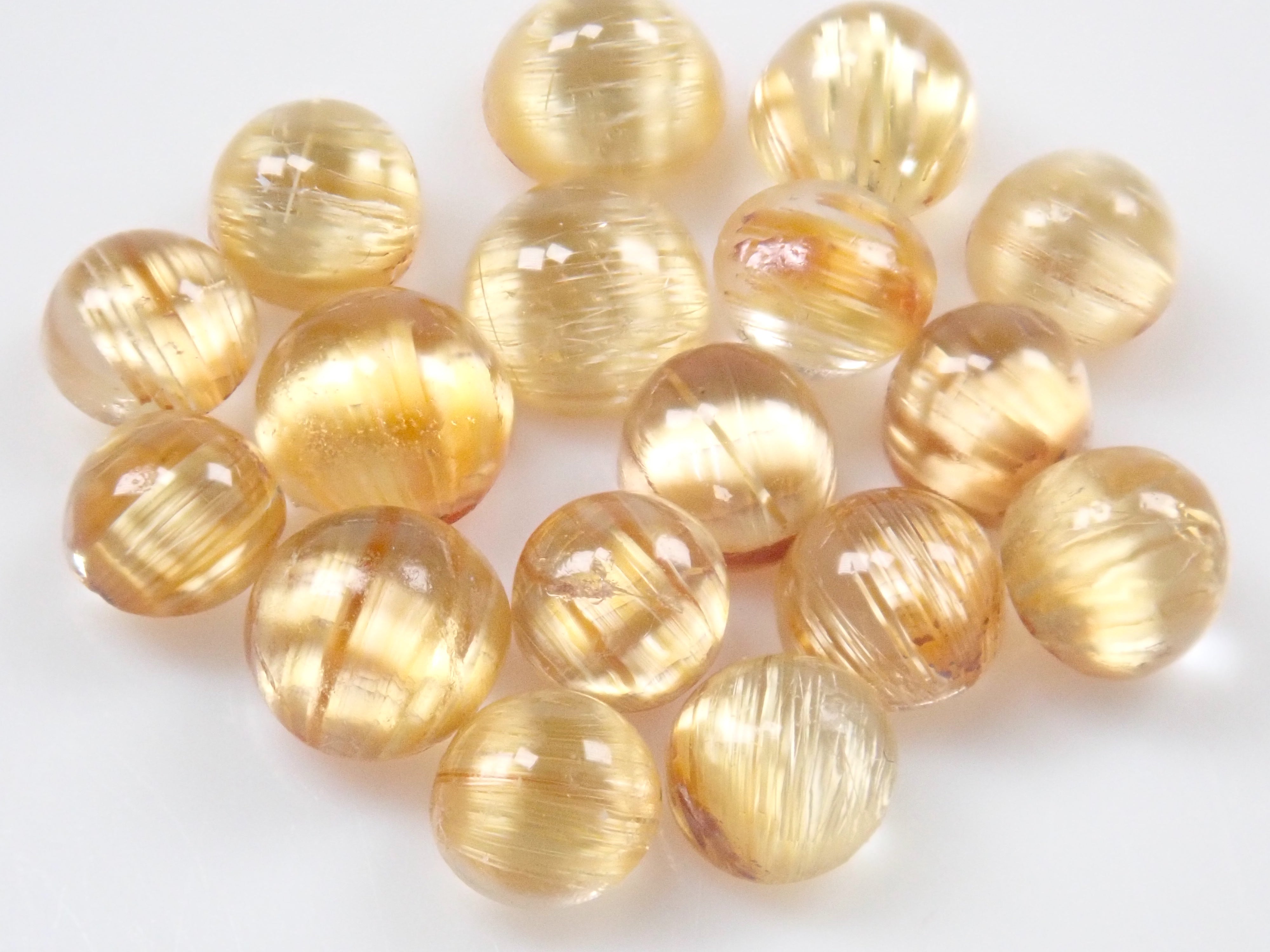 巴西金紅石 (Rutile/Rutilated Quartz) 1 石散裝 (3.0-3.5mm,適合初學者) 《可多買優惠》