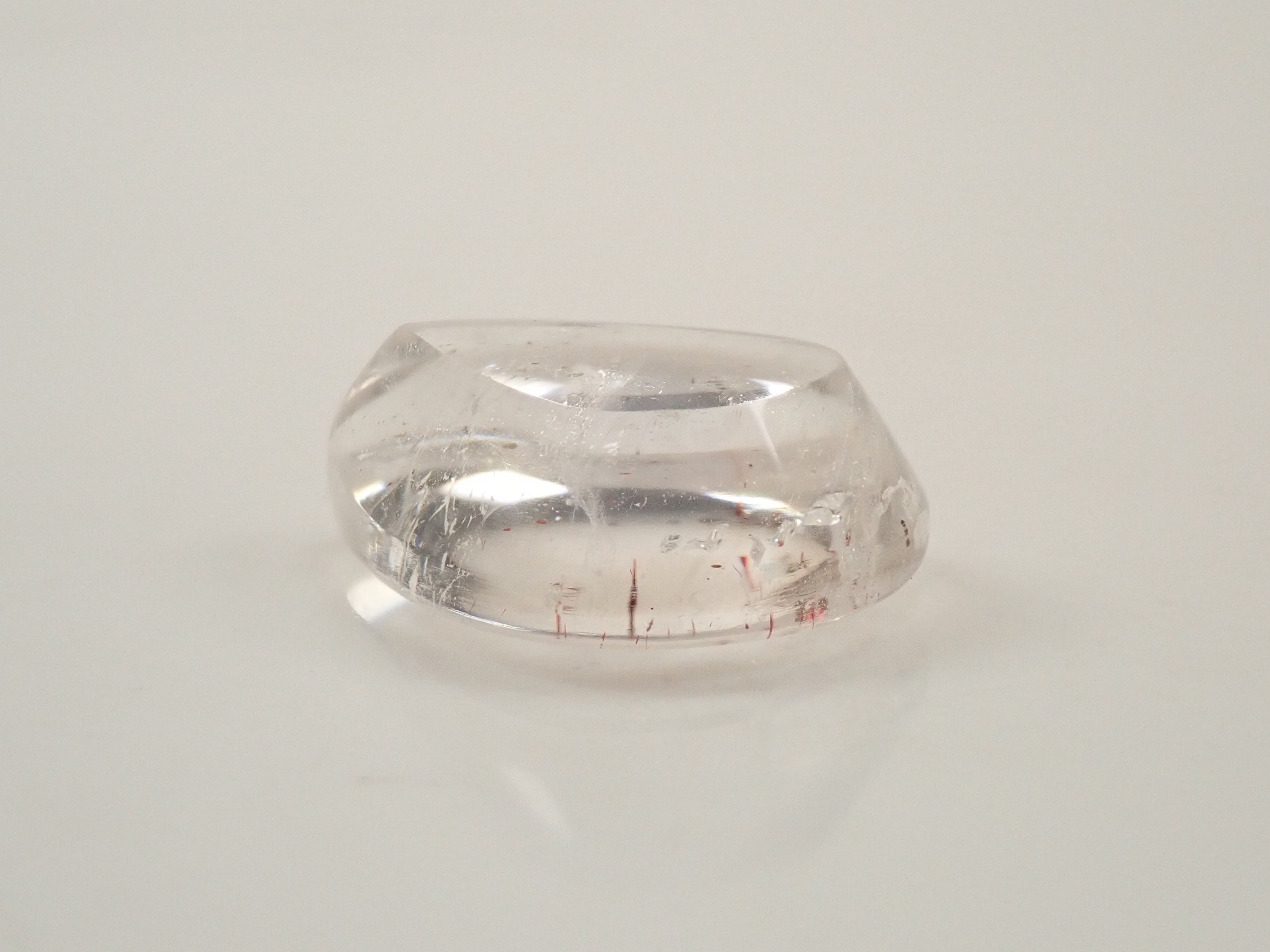 【12562837掲載】ブラジル産ティンカーベルクォーツ(ピンクファイヤークォーツ) 6.020ctルース