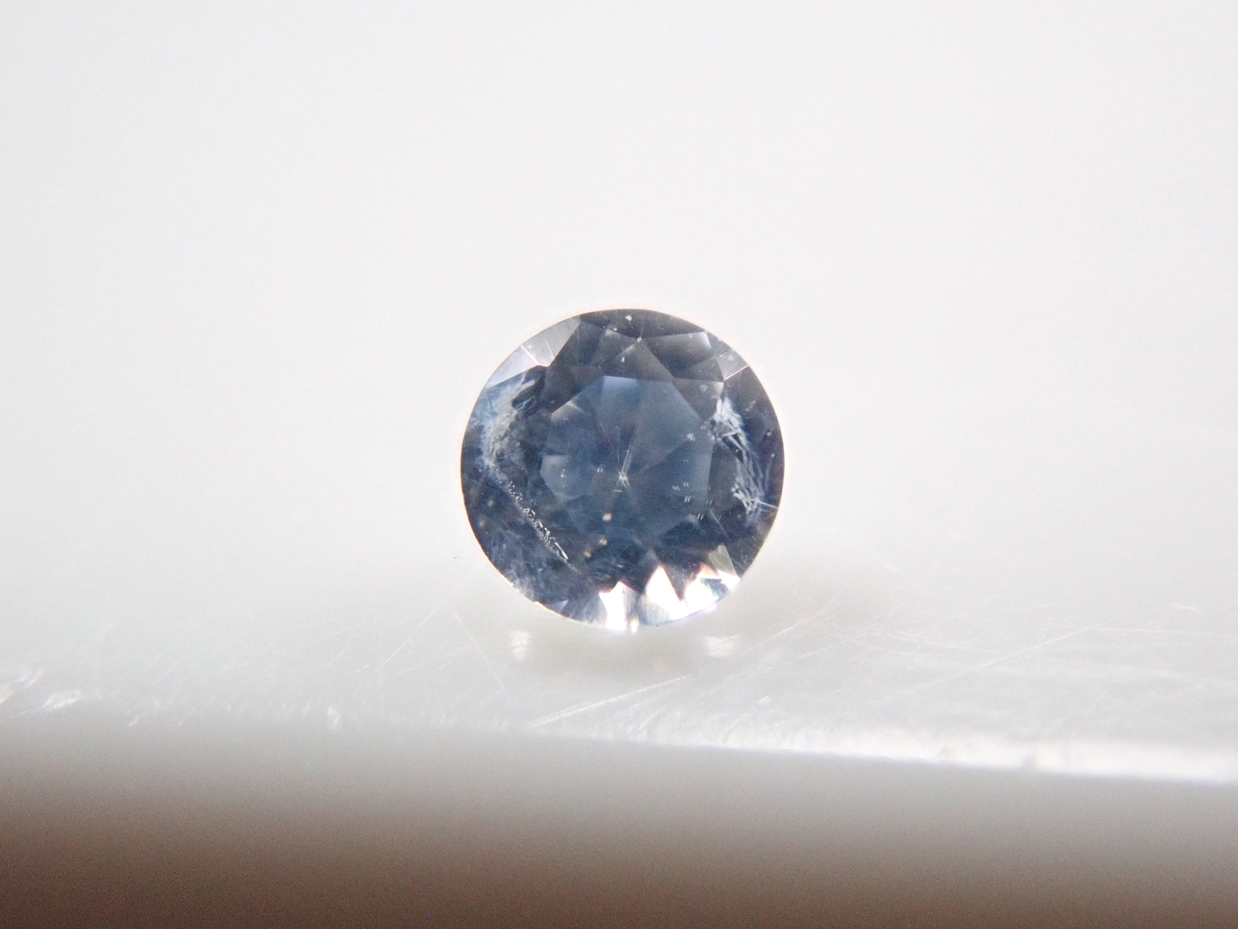 藍錐礦 1.8mm/0.025ct 鬆散(無色藍錐礦)