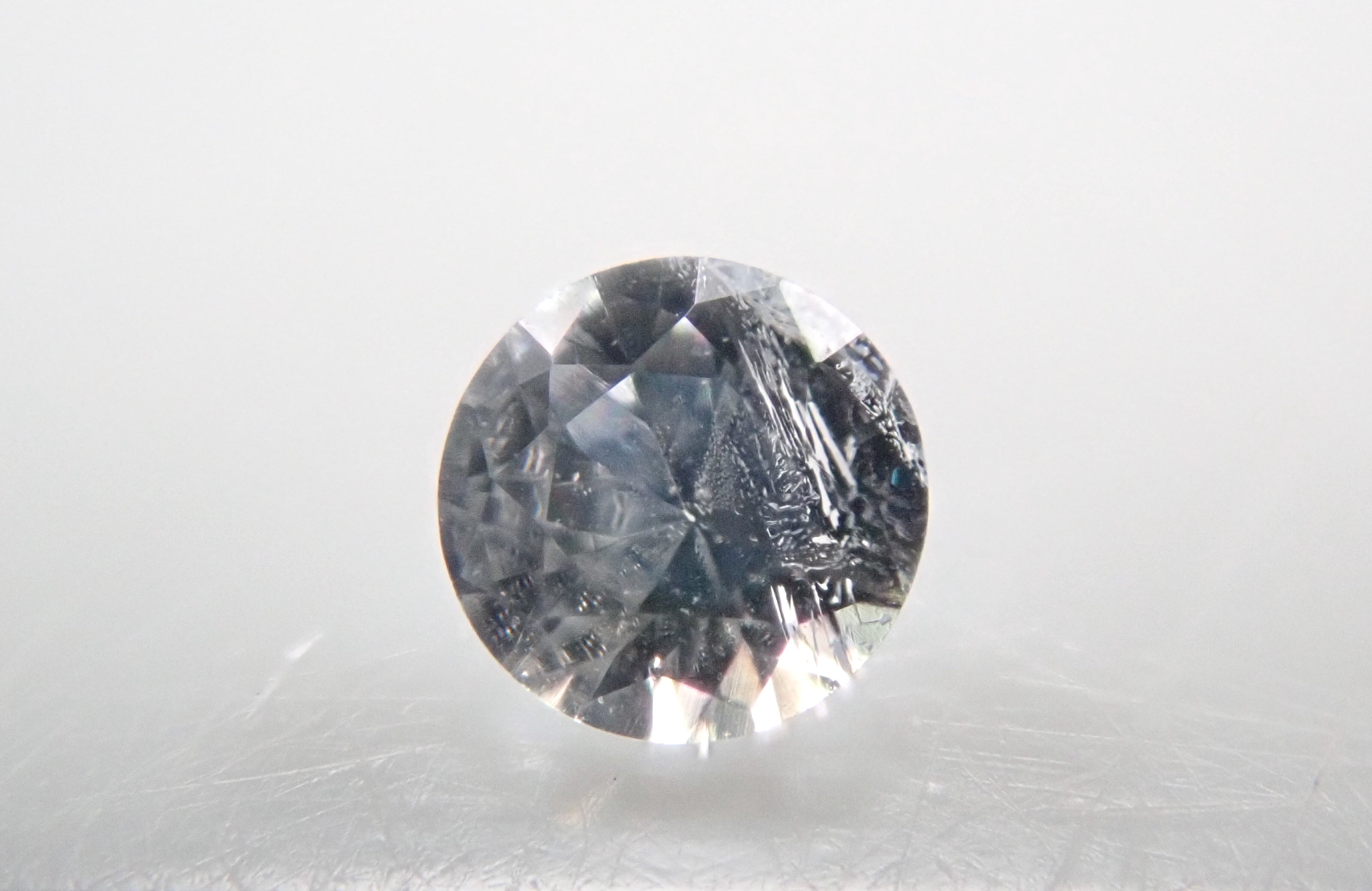 藍錐礦 1.8mm/0.025ct 鬆散(無色藍錐礦)