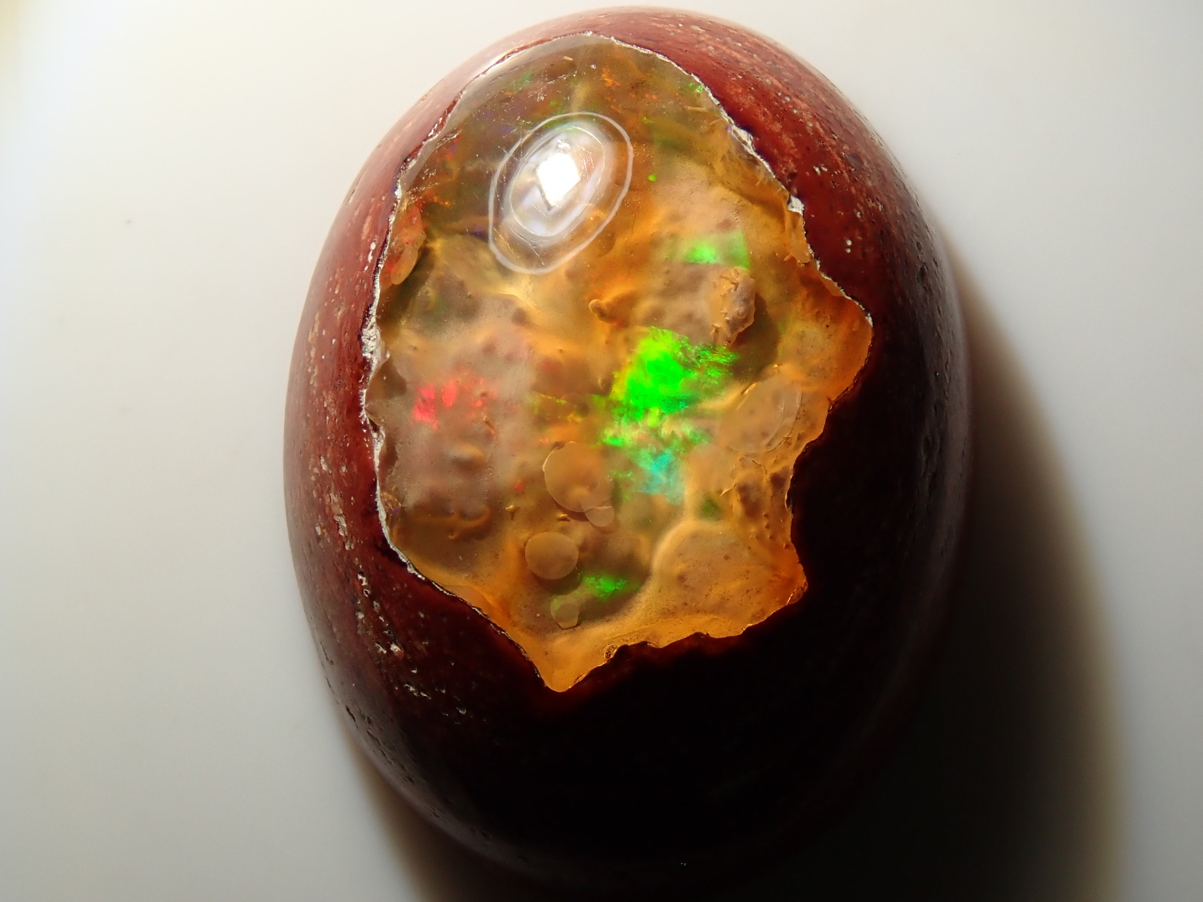 【4/29 22時販売】メキシコ産カンテラオパール 5.811ctルース 鑑別書