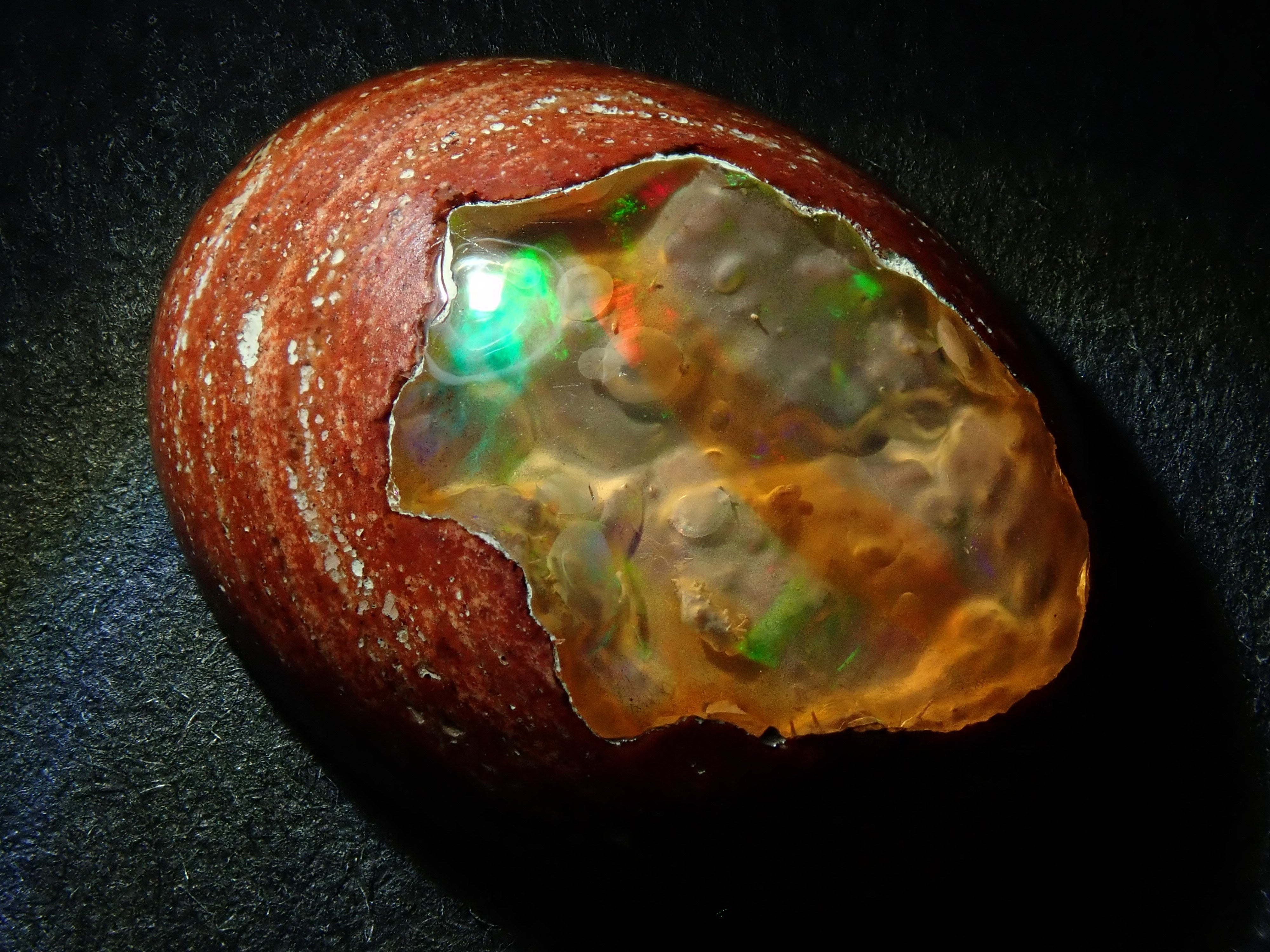 【4/29 22時販売】メキシコ産カンテラオパール 5.811ctルース 鑑別書