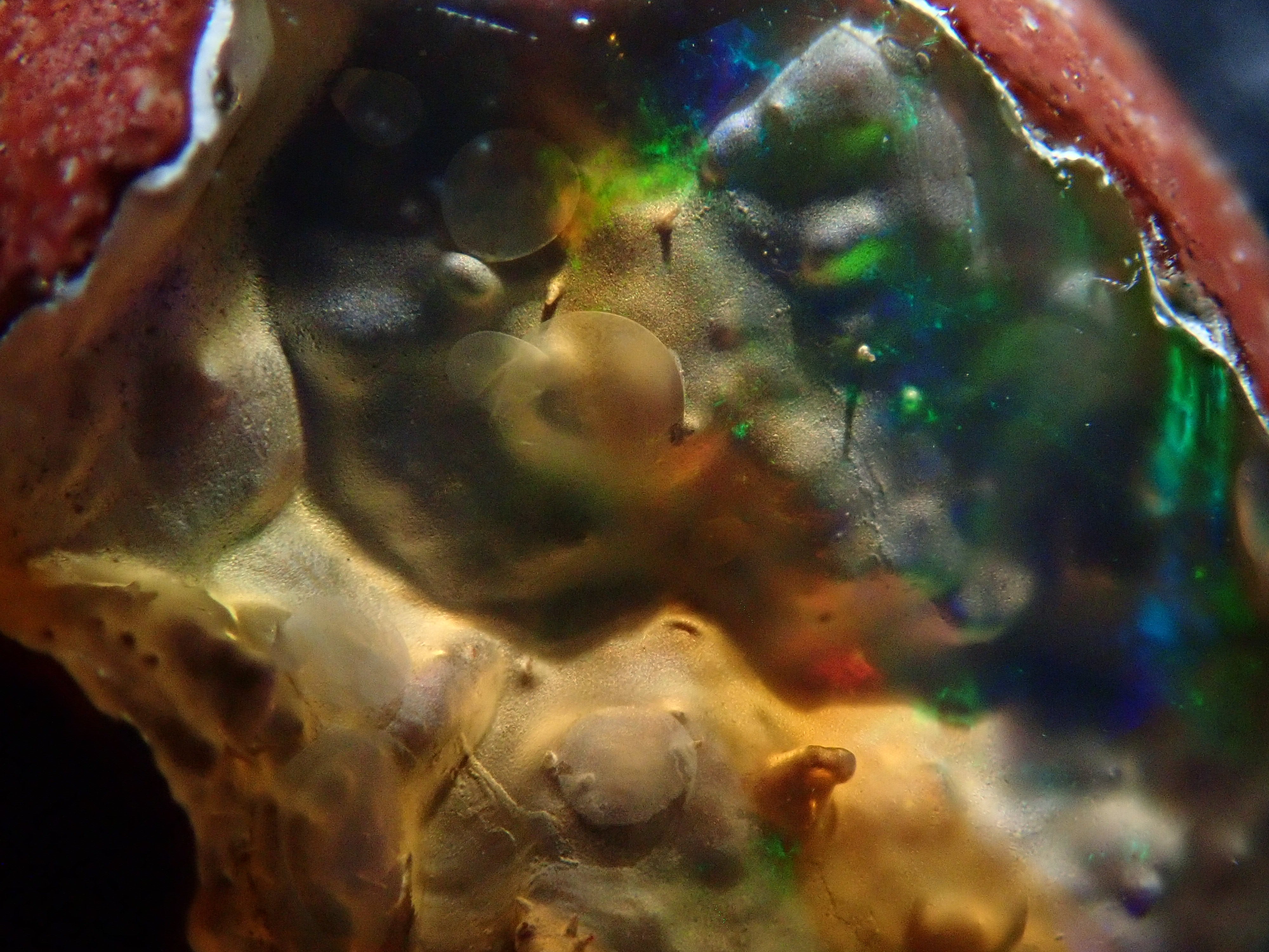 【4/29 22時販売】メキシコ産カンテラオパール 5.811ctルース 鑑別書